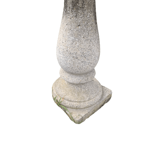 Tavolino in graniglia dettaglio 