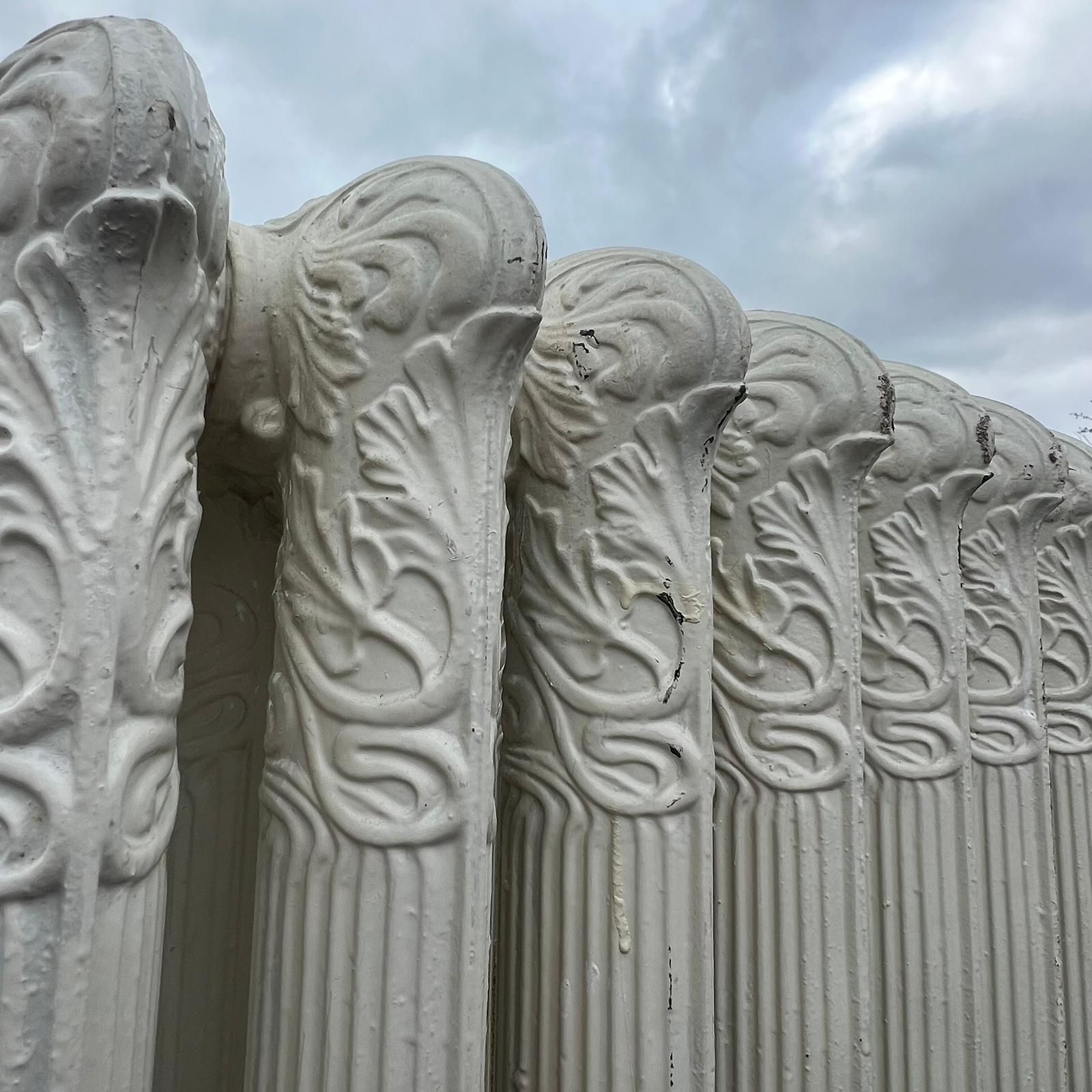 Termosifone antico dettaglio 