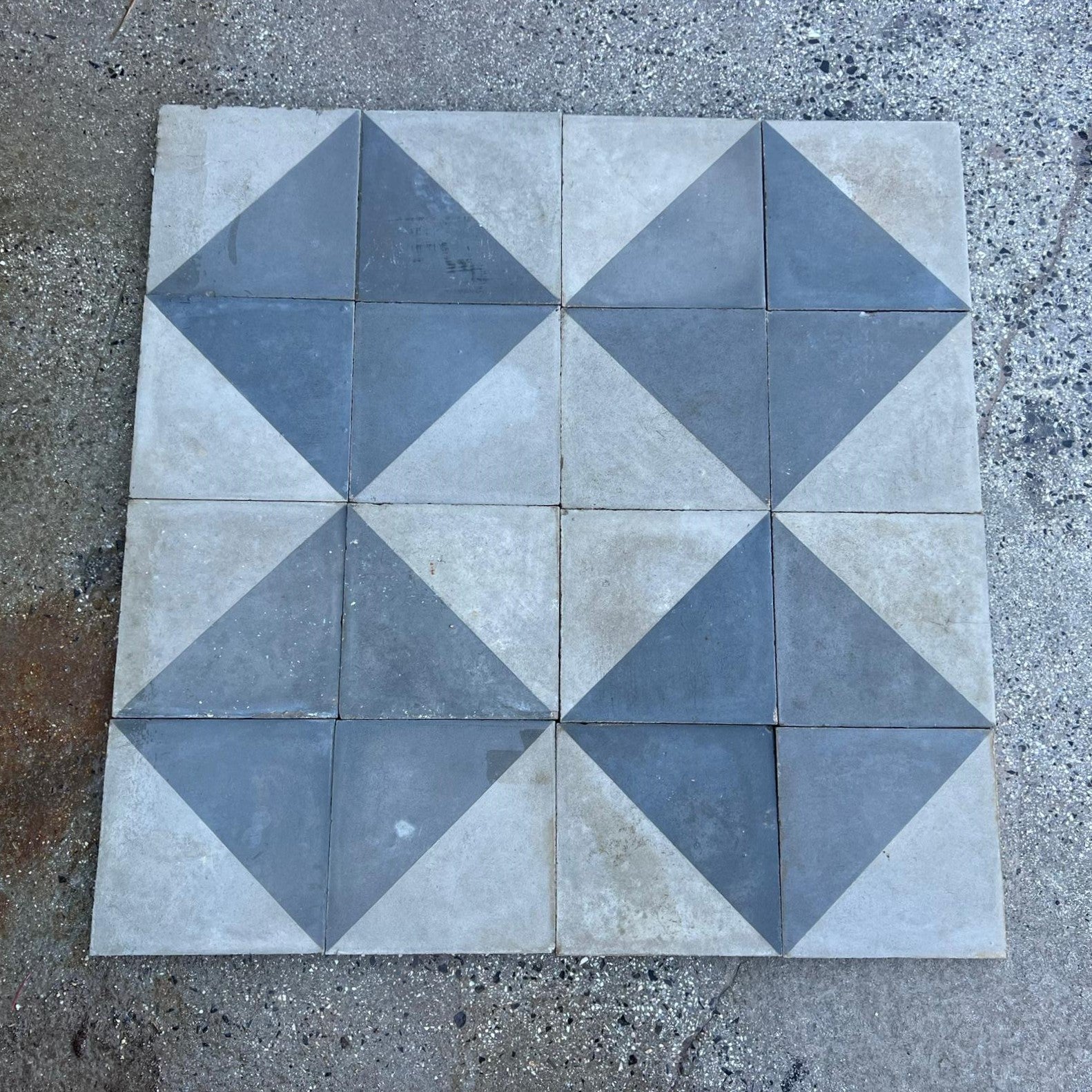 Vari colori cementine geometriche 
