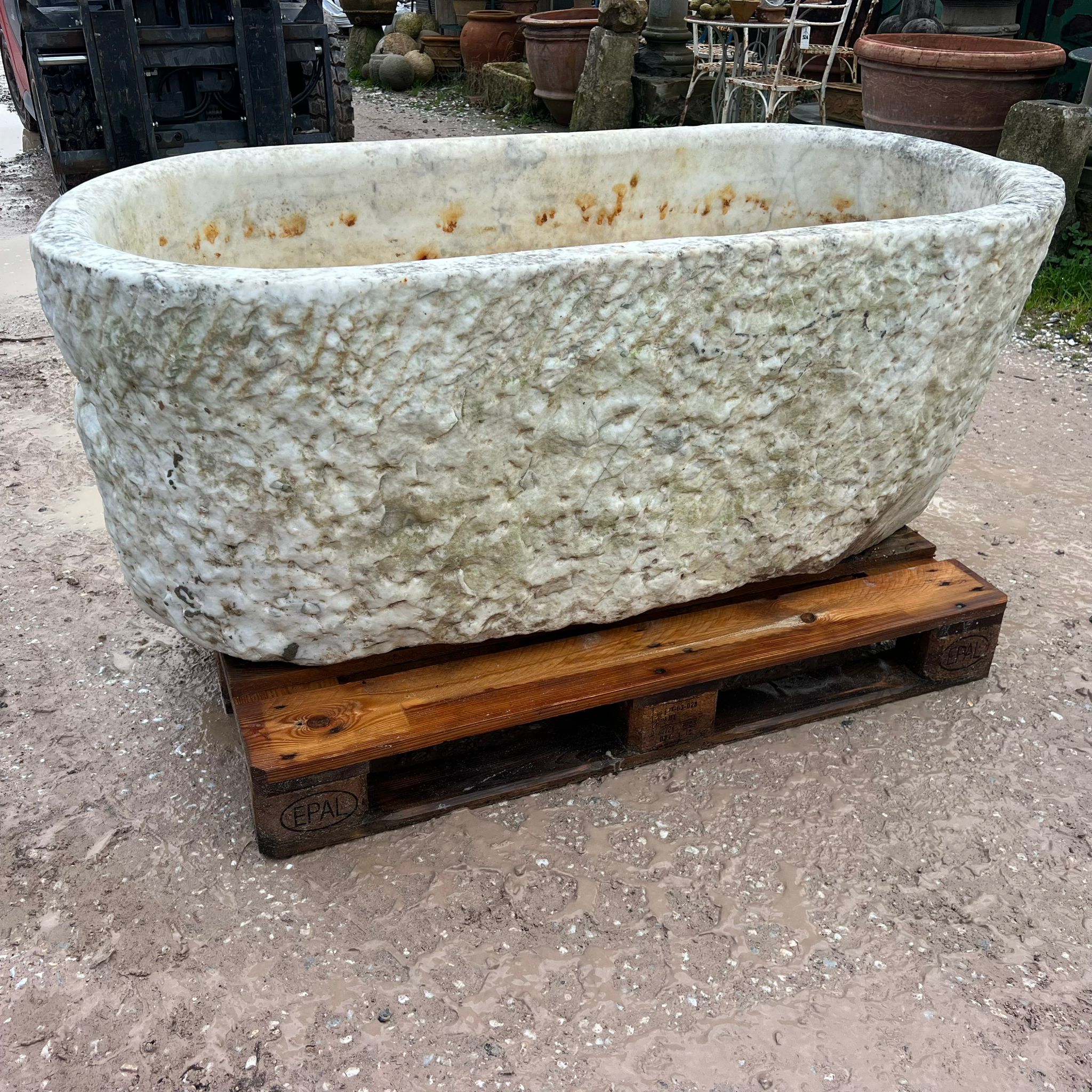 Vasca da bagno in marmo 