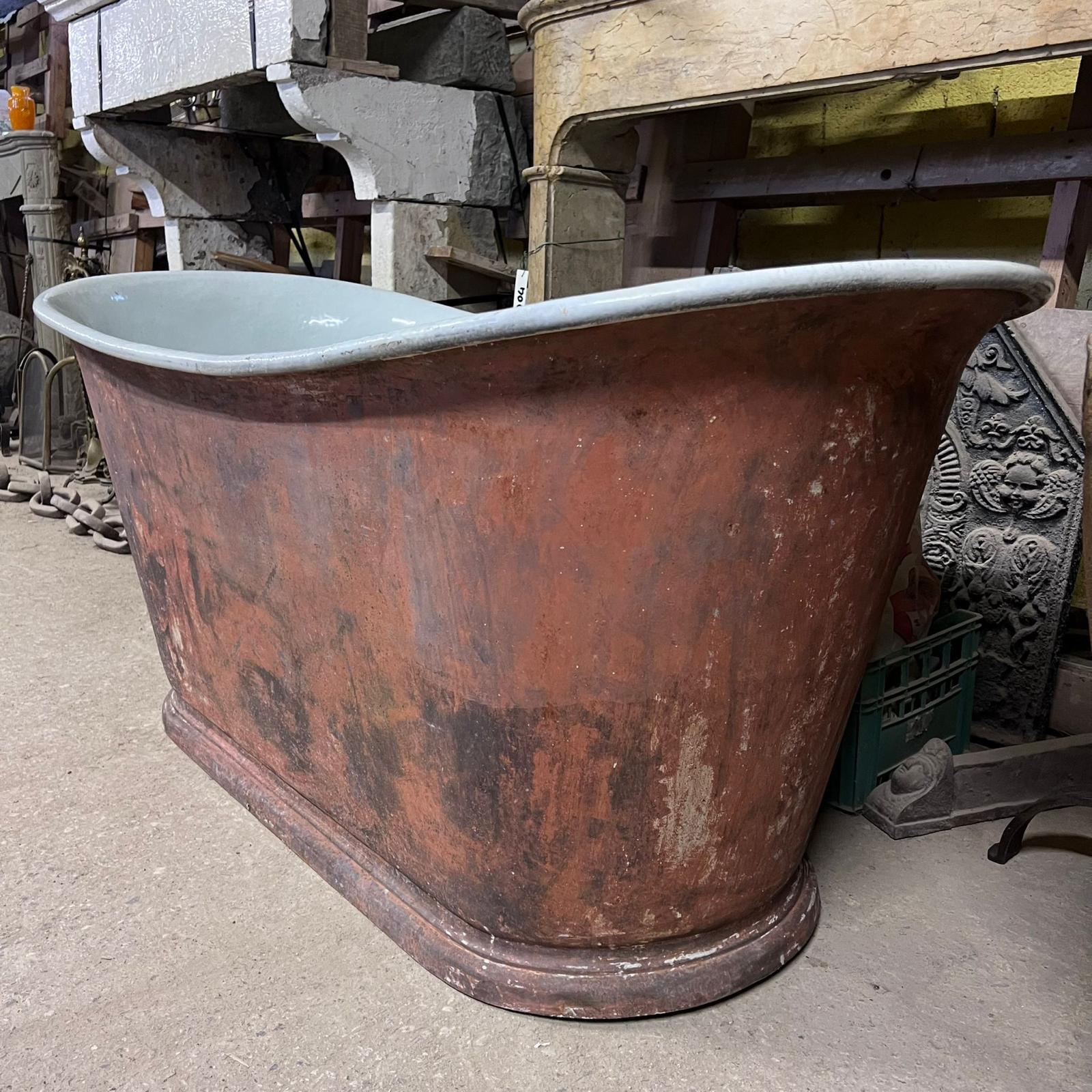 Vasca di ghisa laterale 