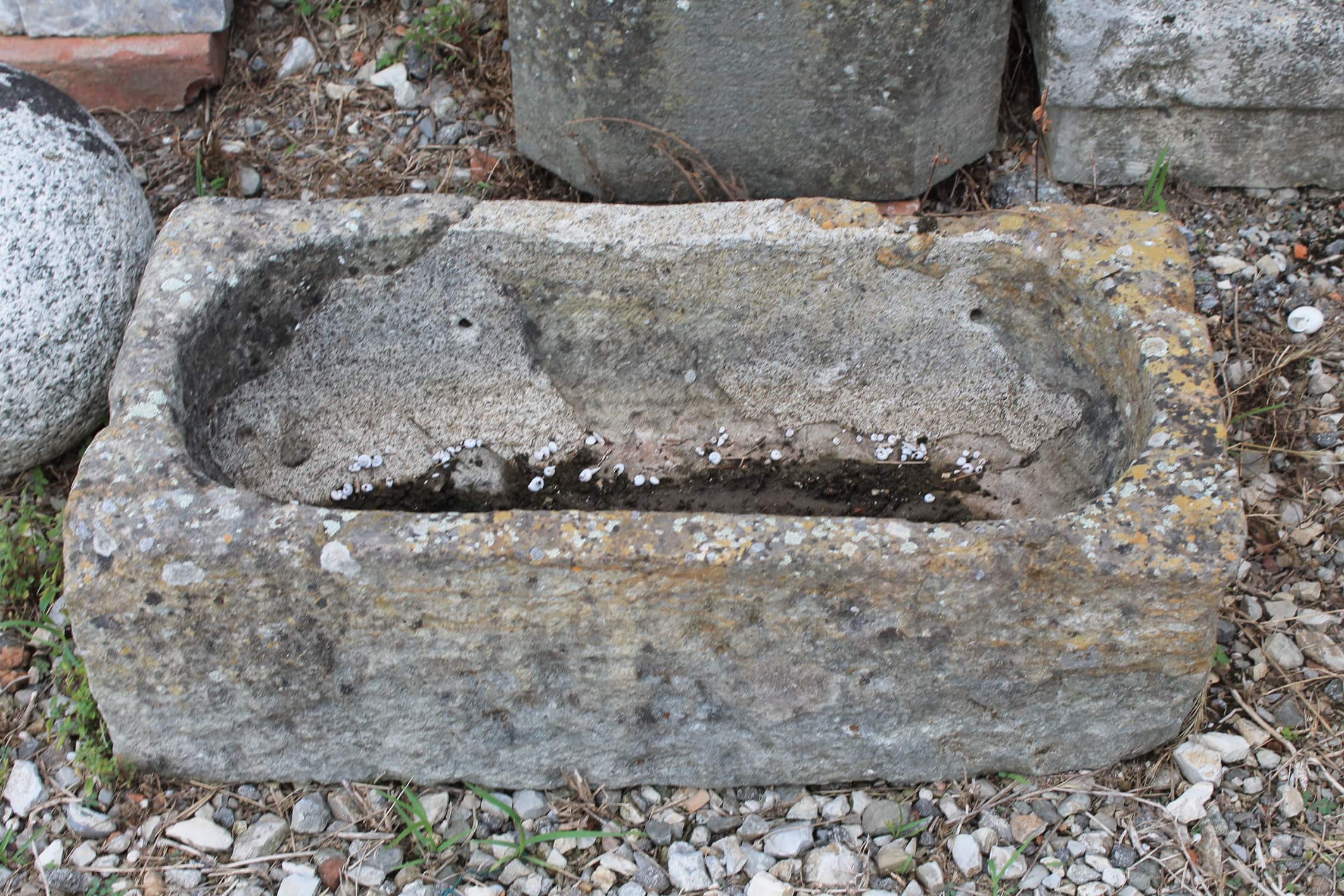 Vasca in pietra dettaglio 