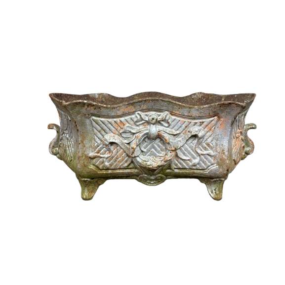 Vaso in ferro di recupero