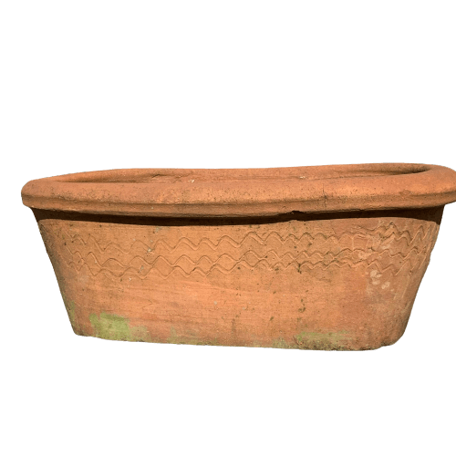 Vaso in terracotta semplice 