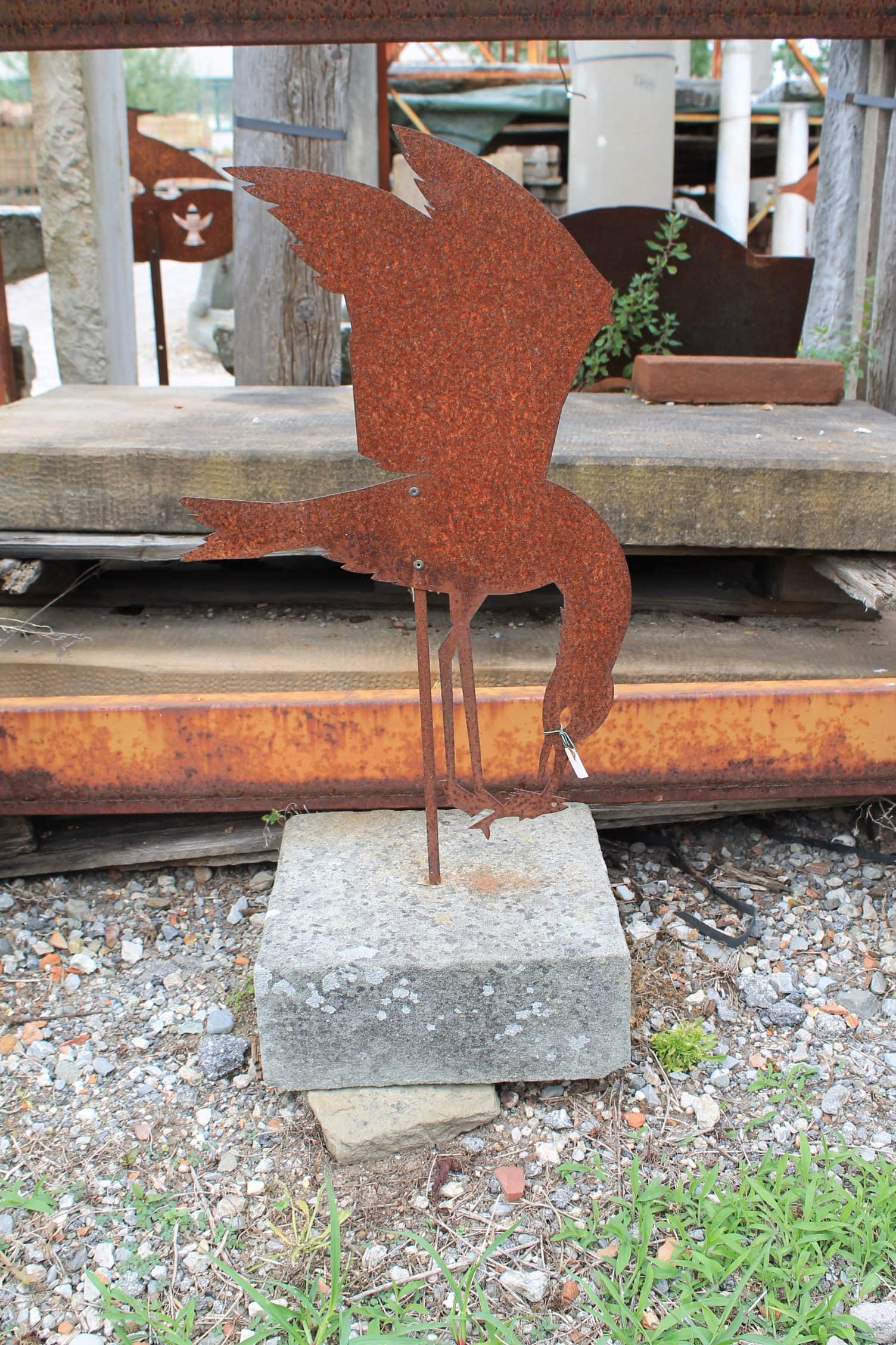 Vecchi animali in ferro 