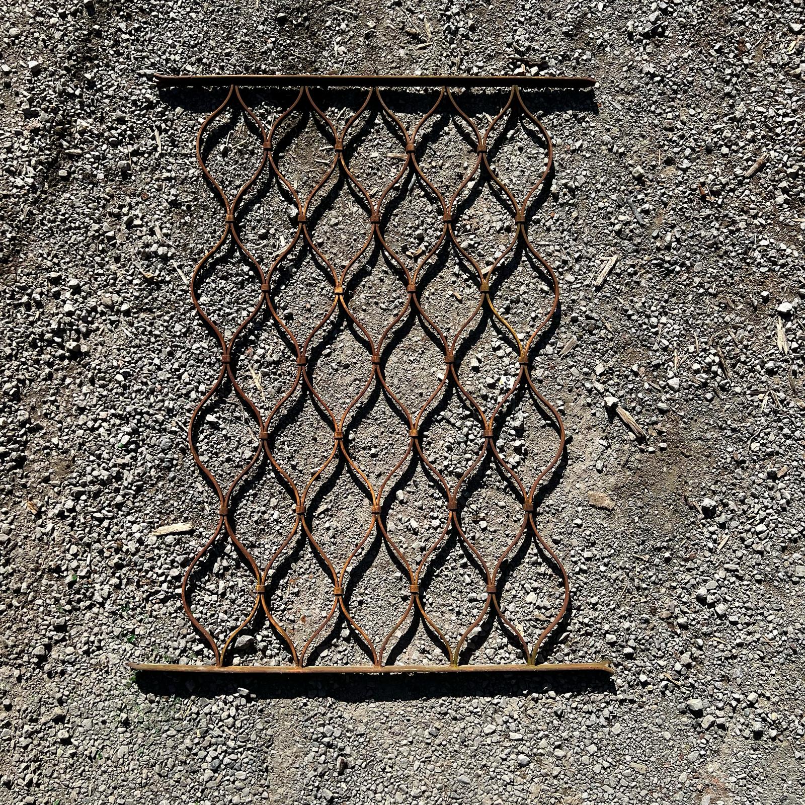 Vecchia inferriata di recupero 