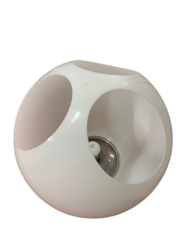 Vecchia lampada tonda 