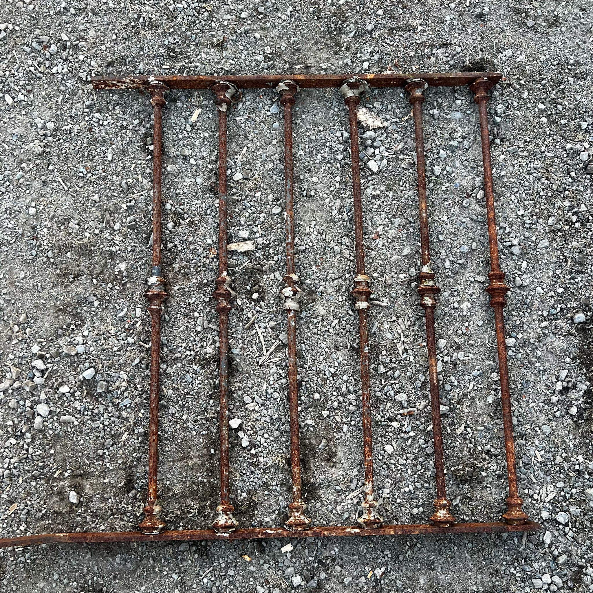 Vecchia ringhiera di recupero 