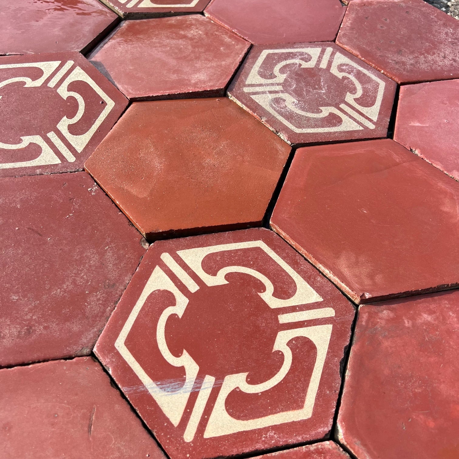 Vecchie cementine rosse 