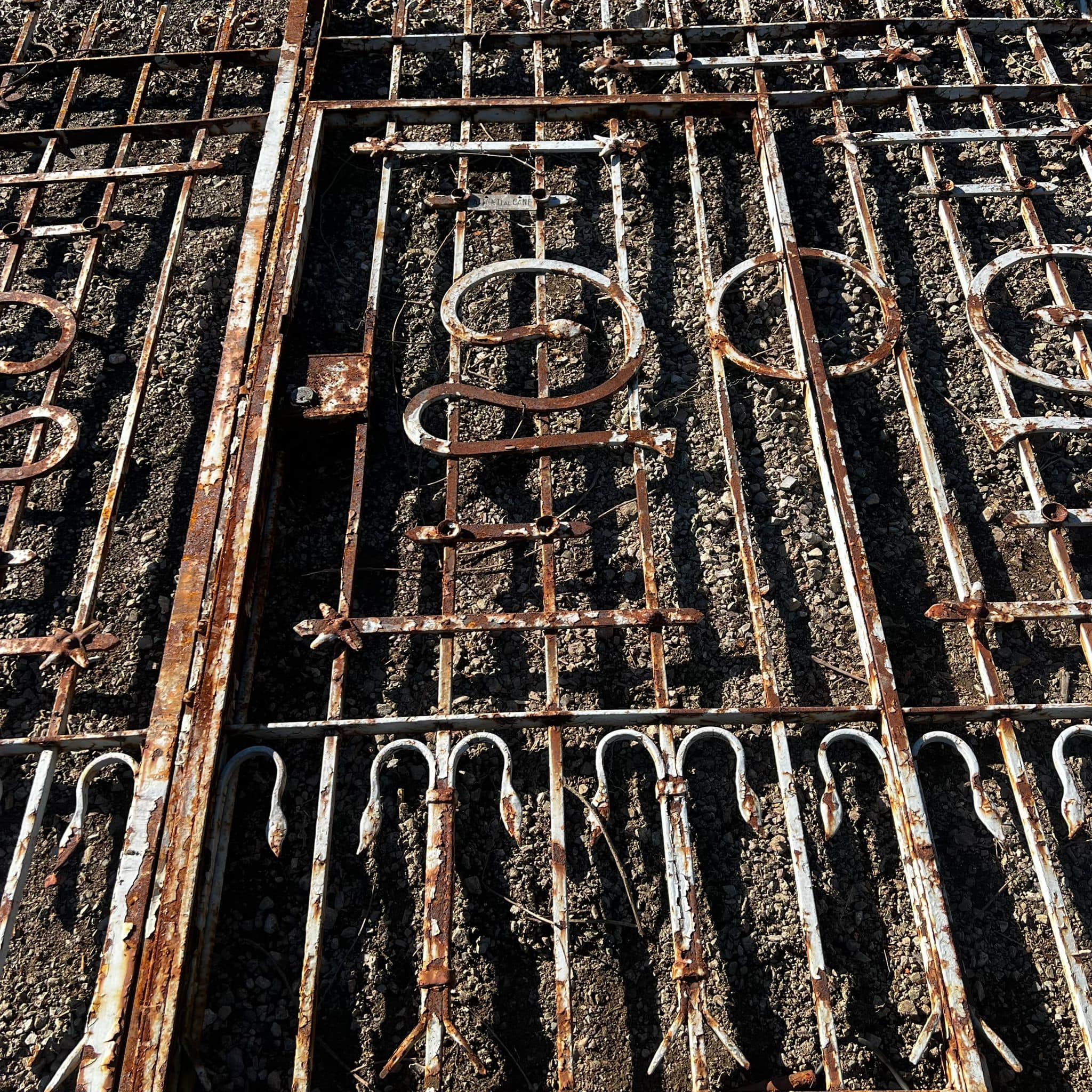 Cancello in ferro 335 cm