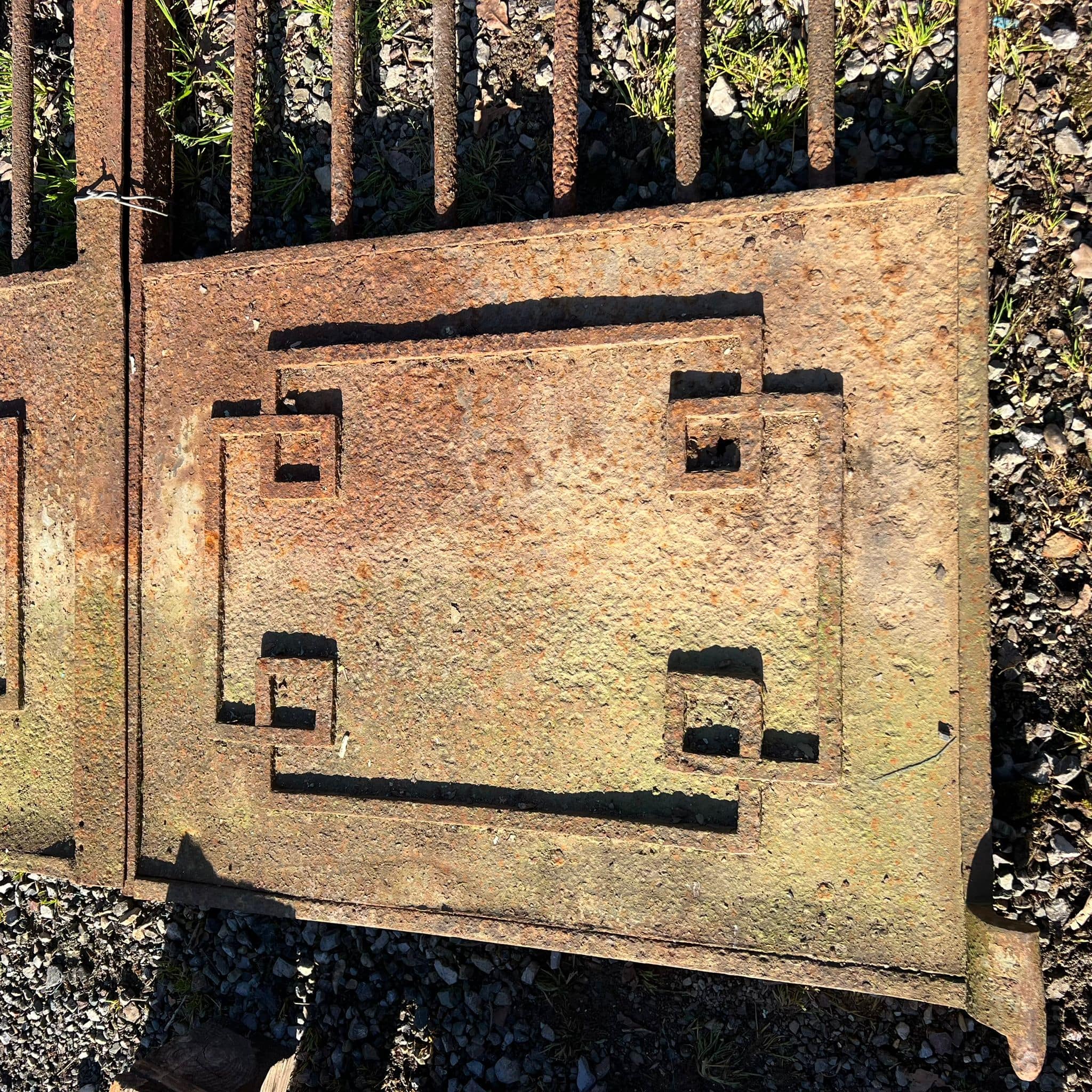 Cancello in ferro 160 cm