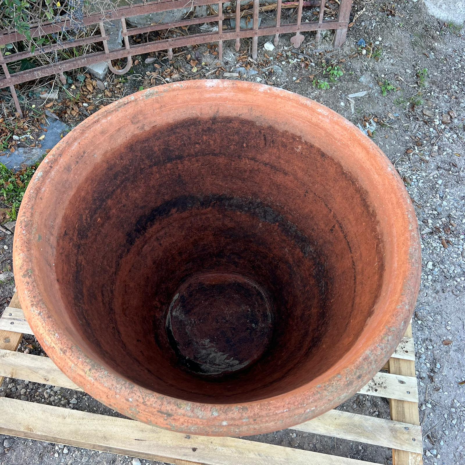 bocca conca in terracotta