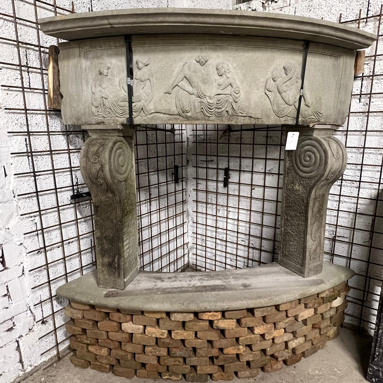 camino in pietra angolare