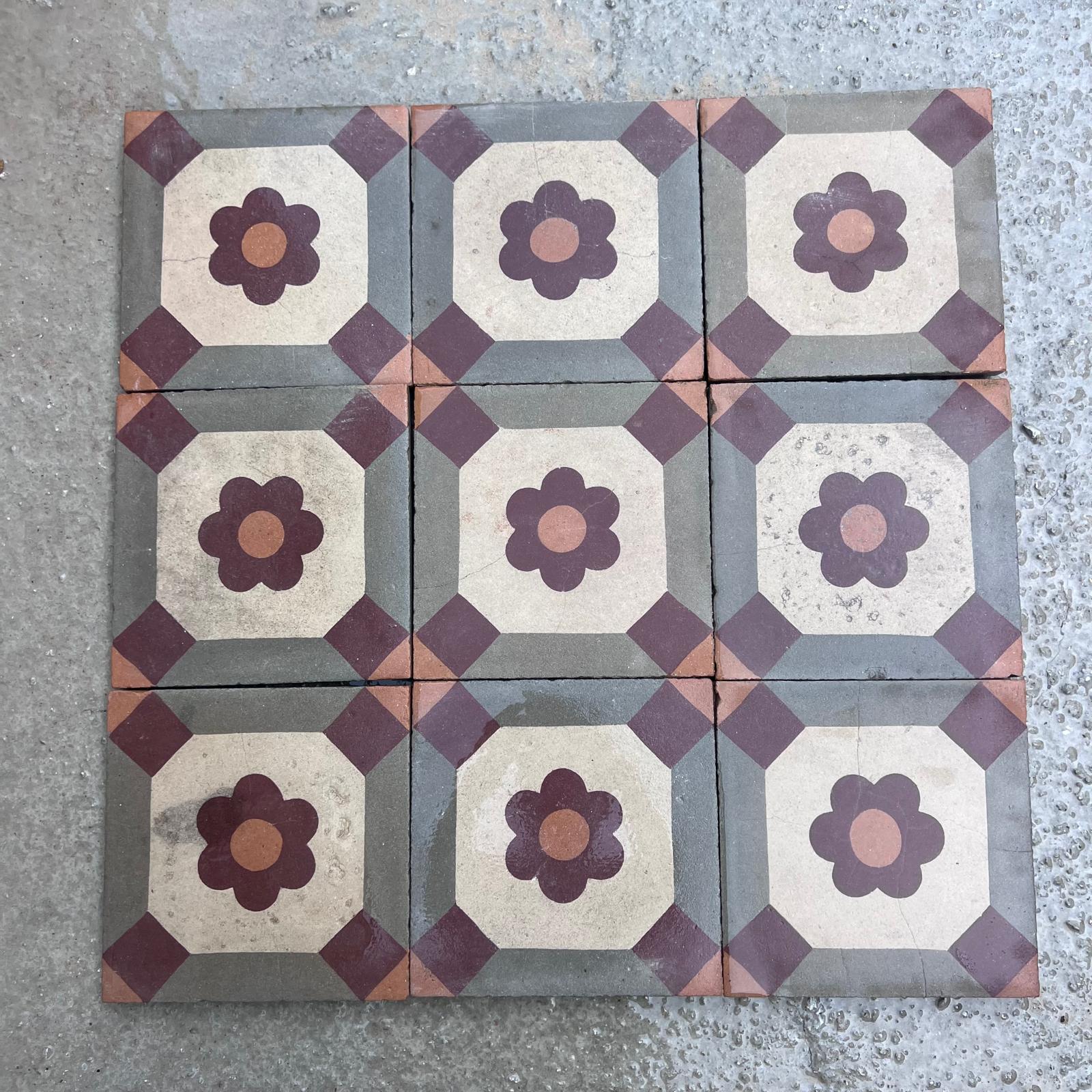 cementine con fiore recuperate 