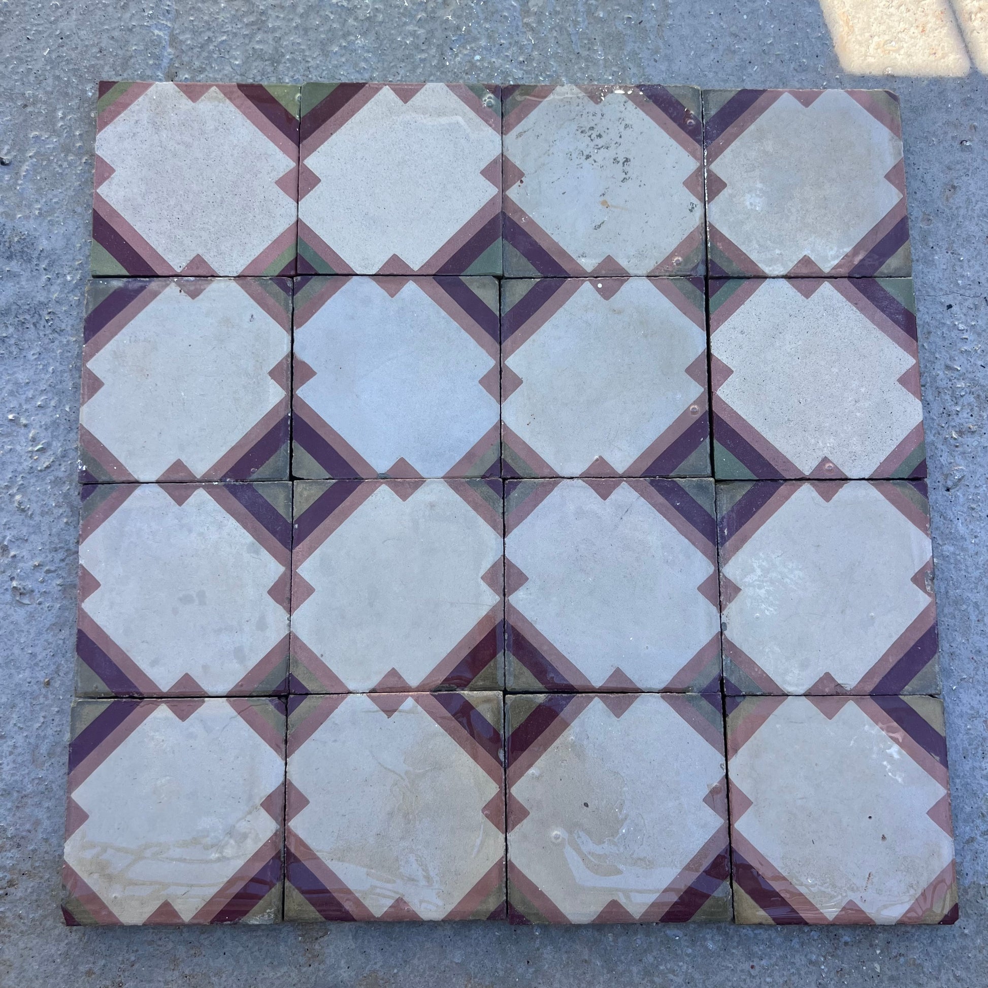 cementine decorate geometriche 