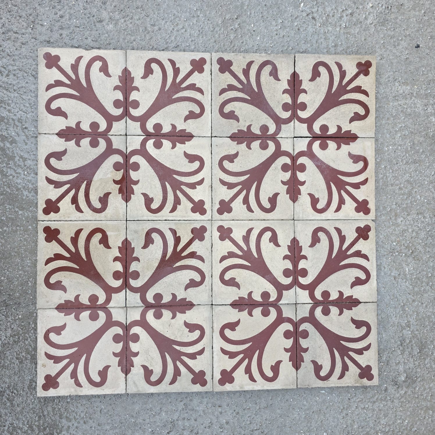 cementine fiorite bianche rosse 