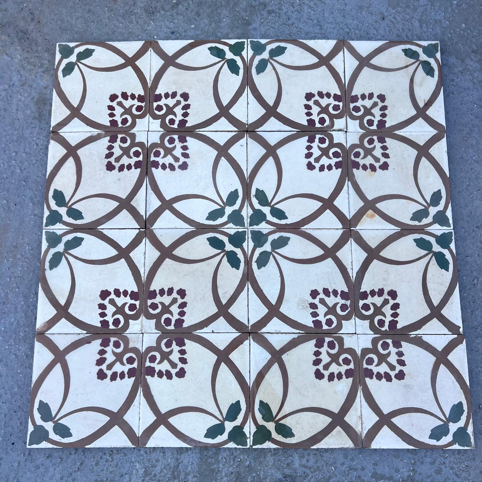 cementine fiorite marrone verde