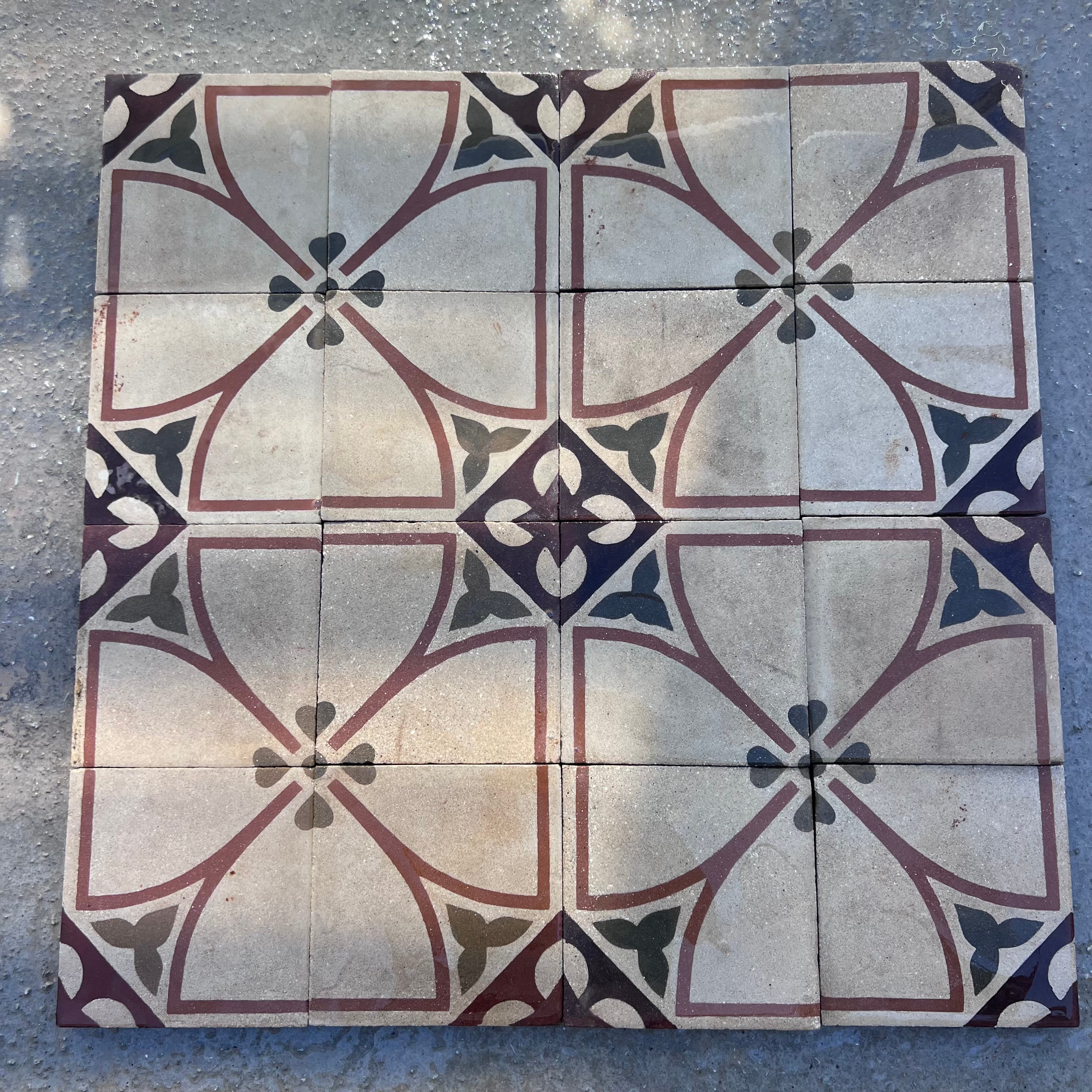 cementine usate decorate 20x20
