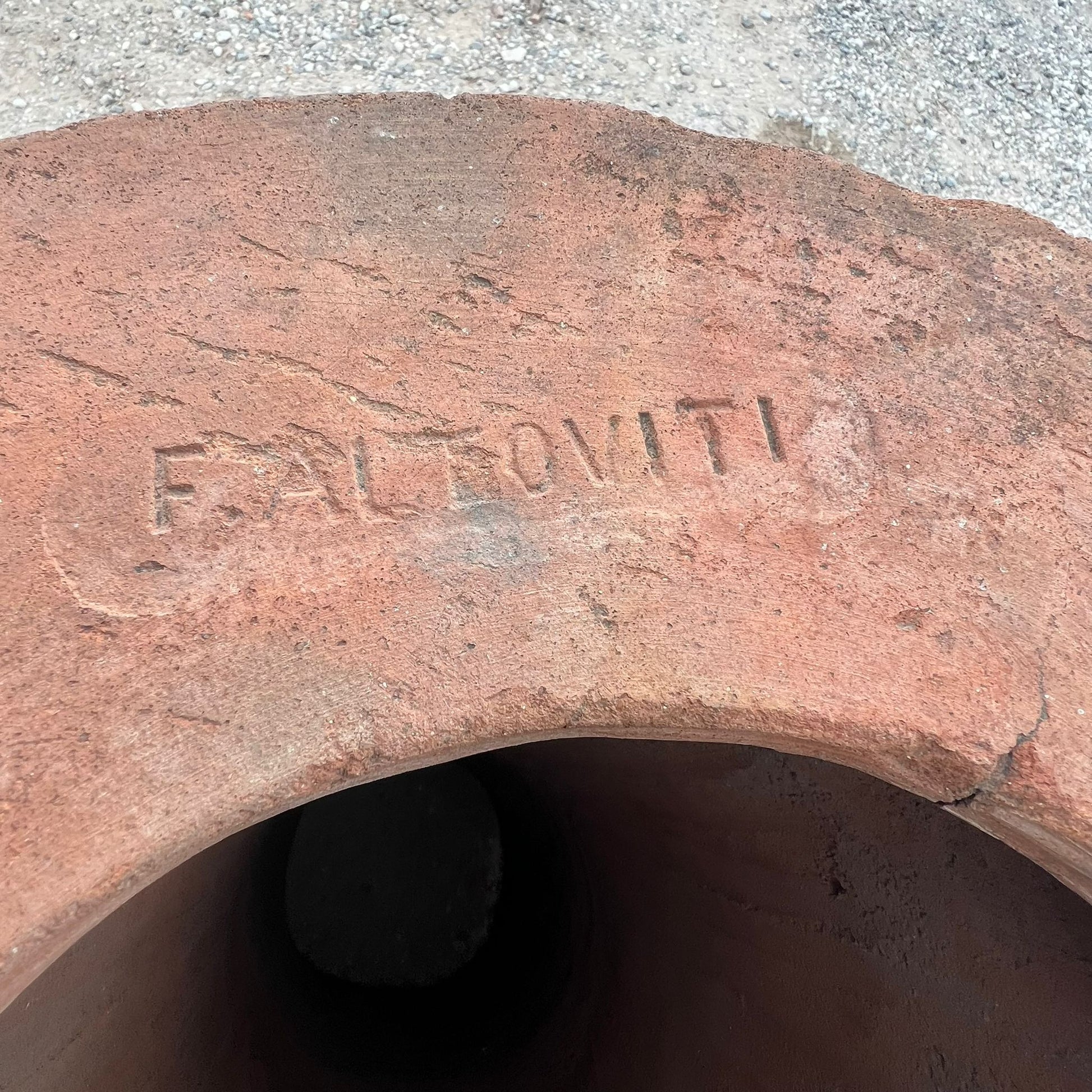 colonna in terracotta altoviti