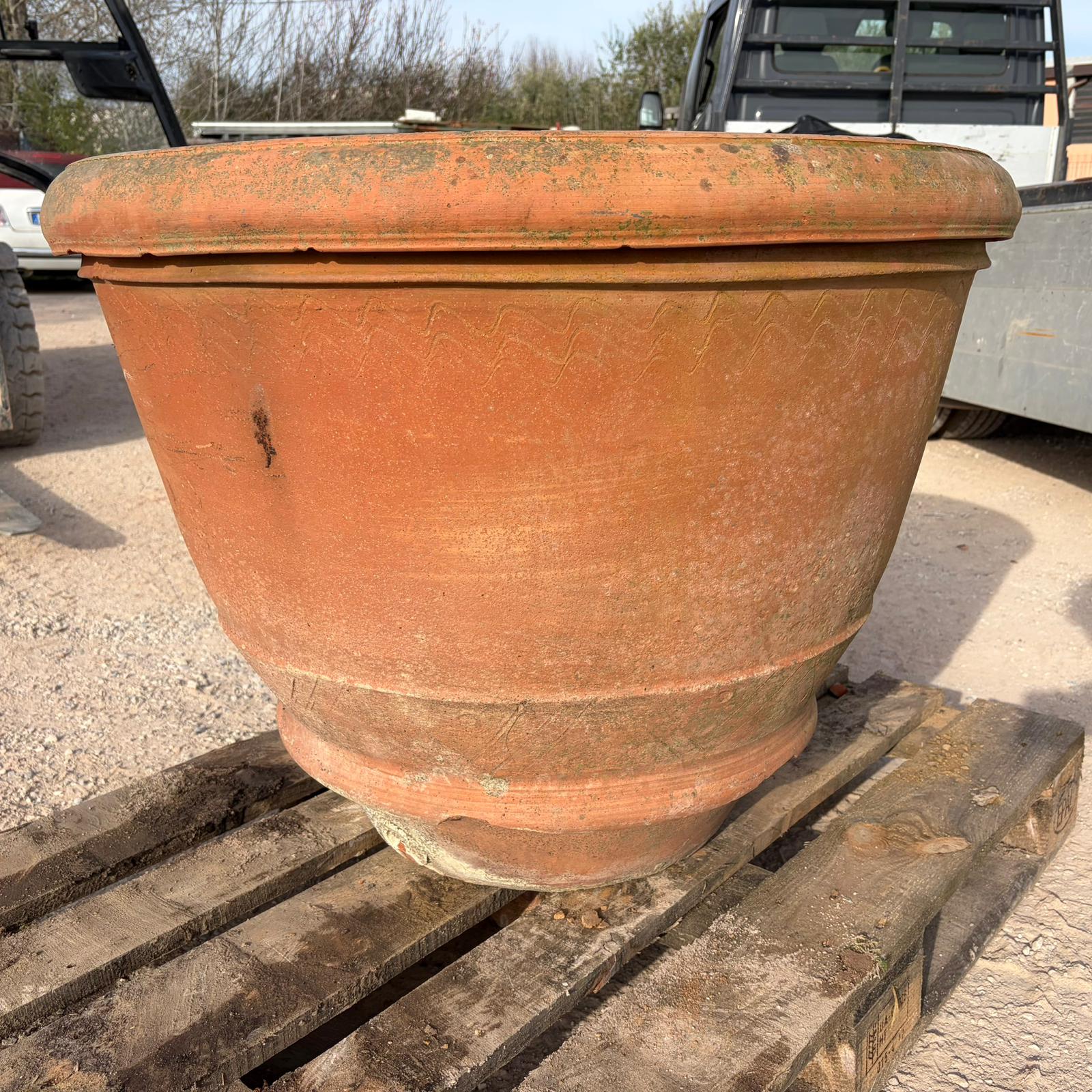 conca in terracotta 90 cm