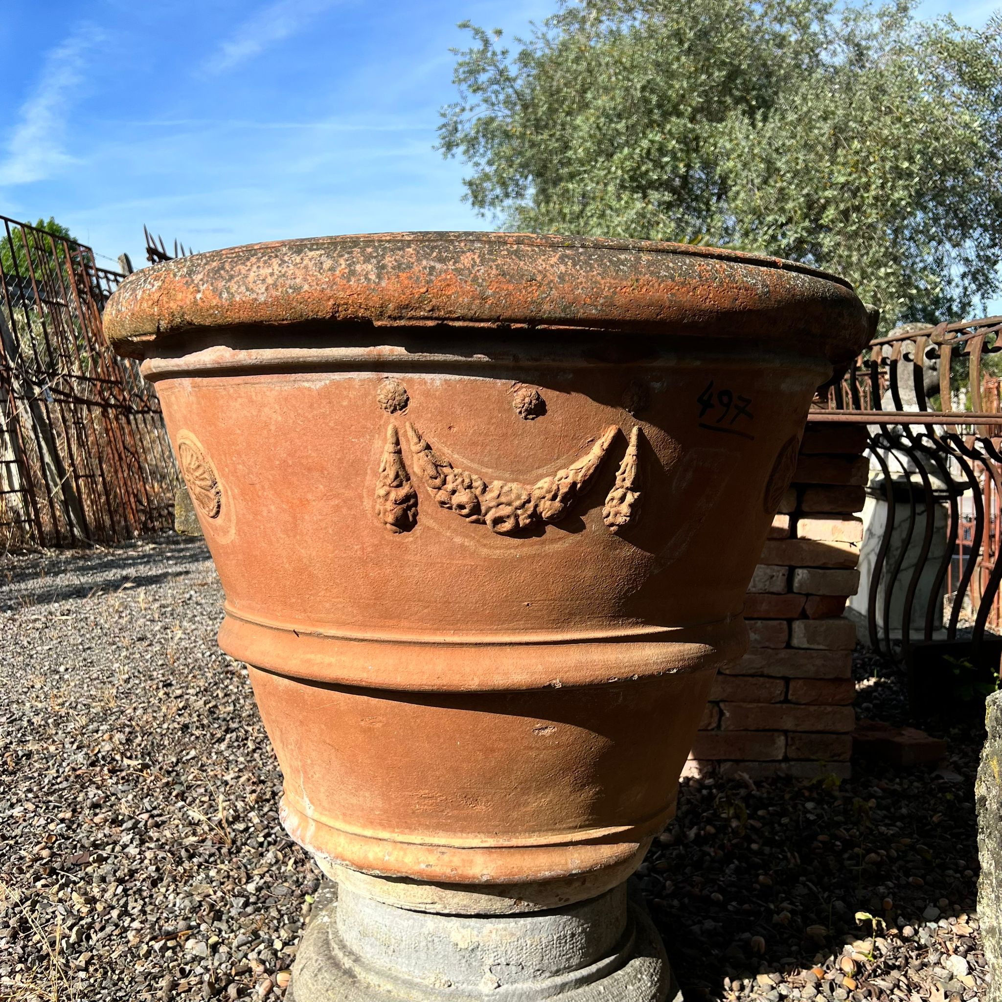conca in terracotta visione