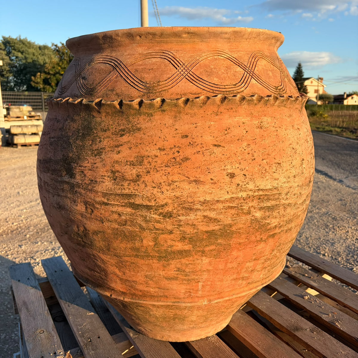 conca terracotta 75cm