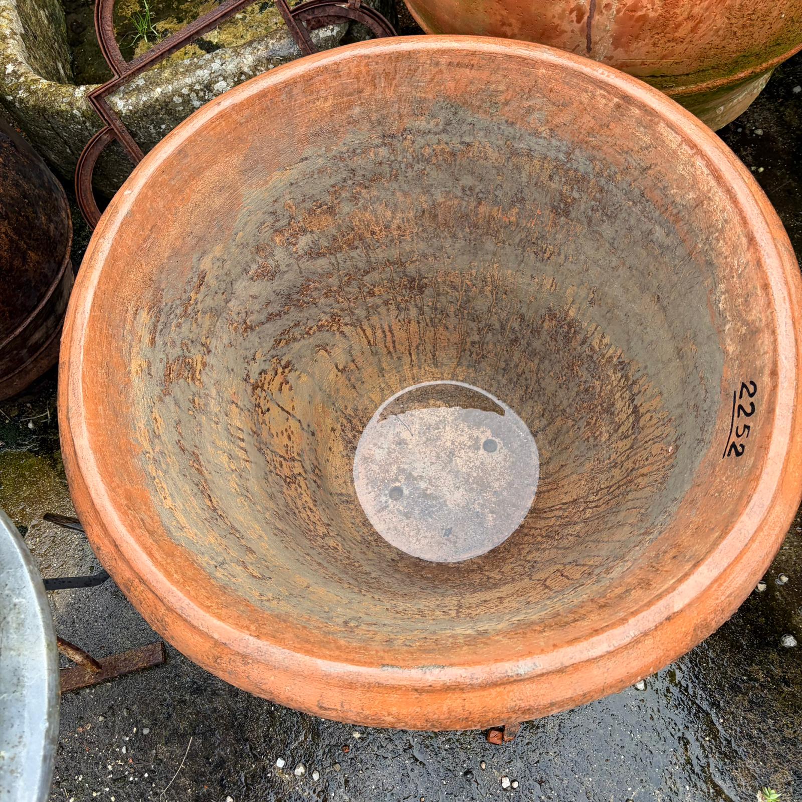 conca terracotta 84cm interno