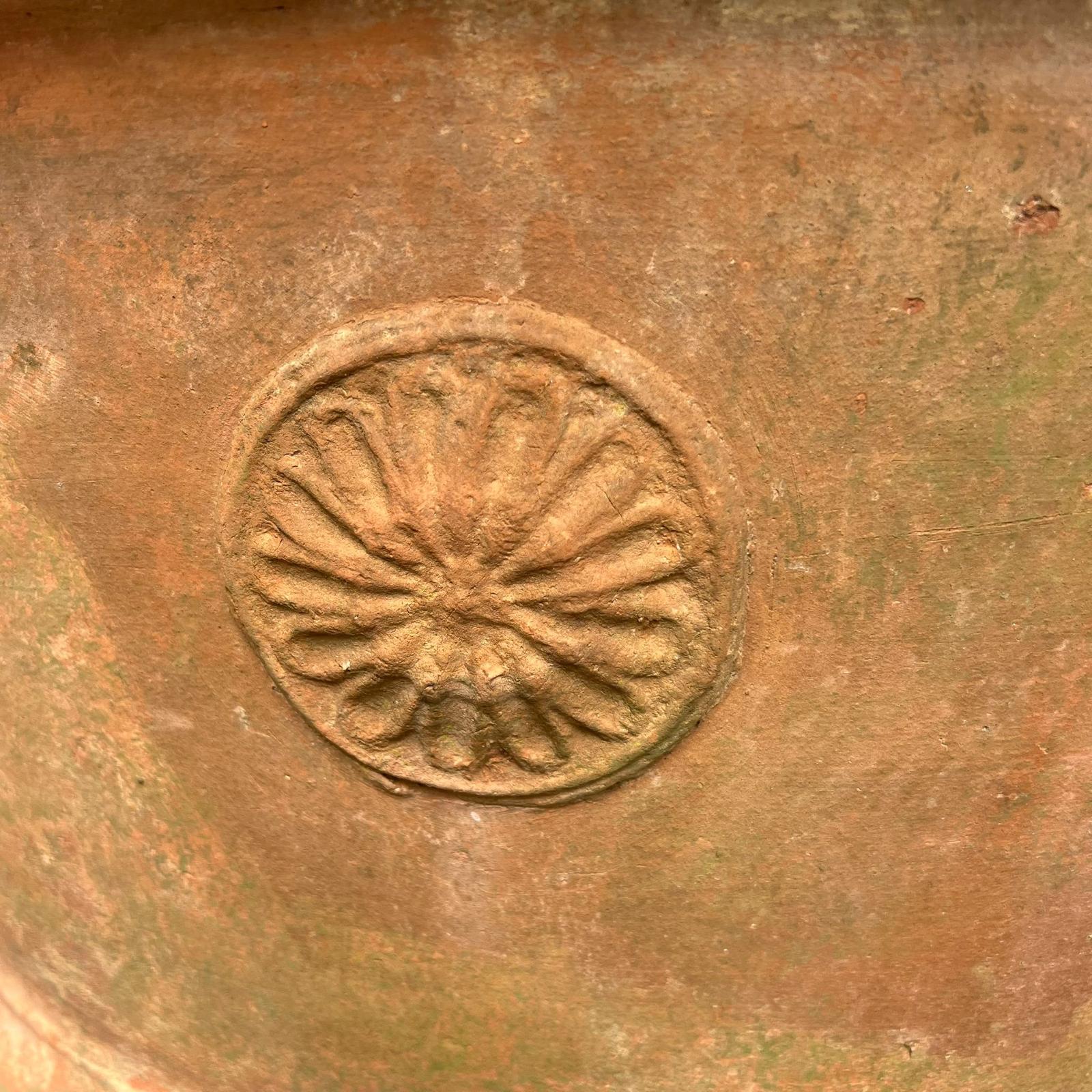 conca terracotta dettaglio