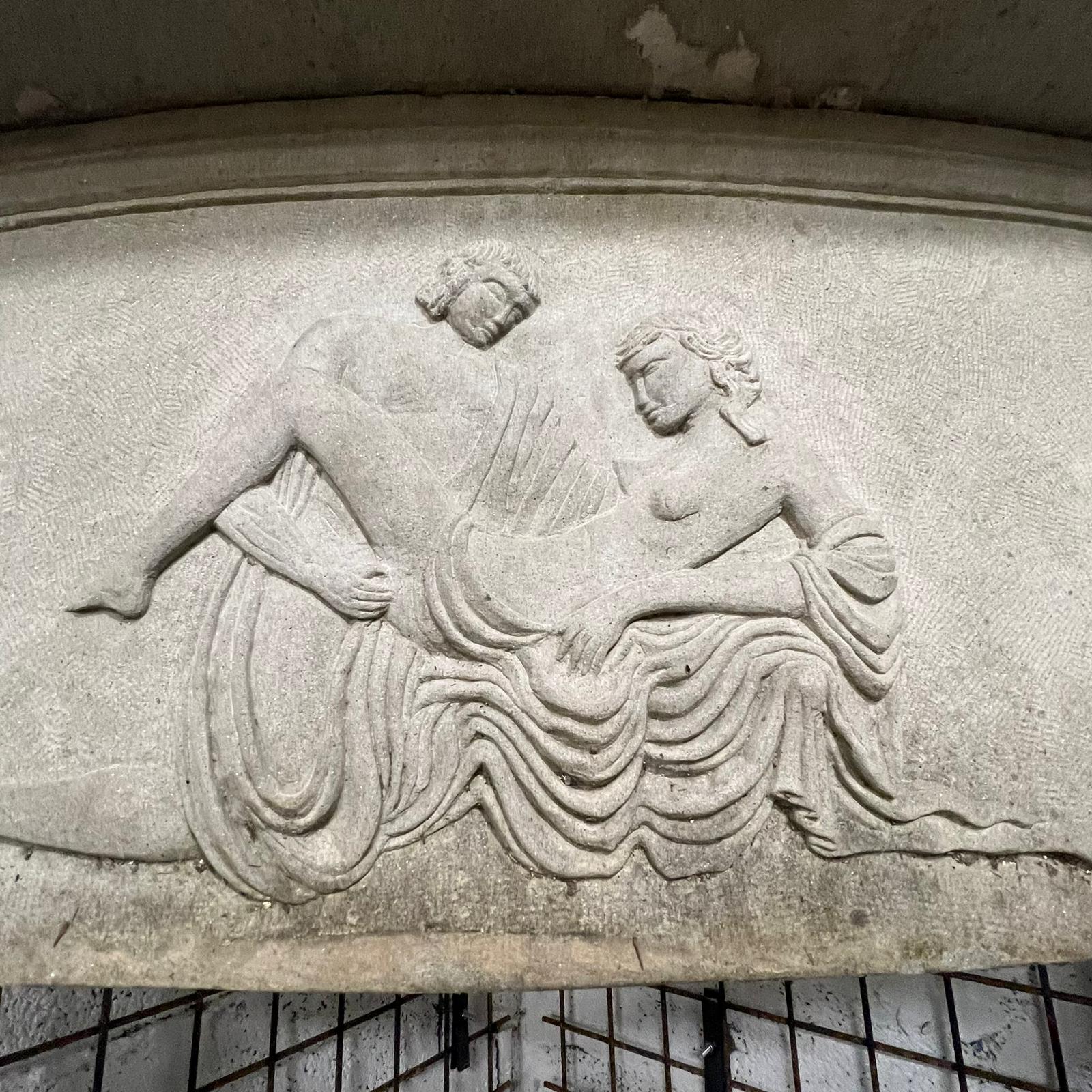 dettaglio camino frontale