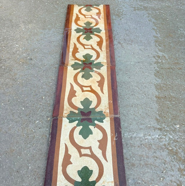 dettaglio cornice cementina 
