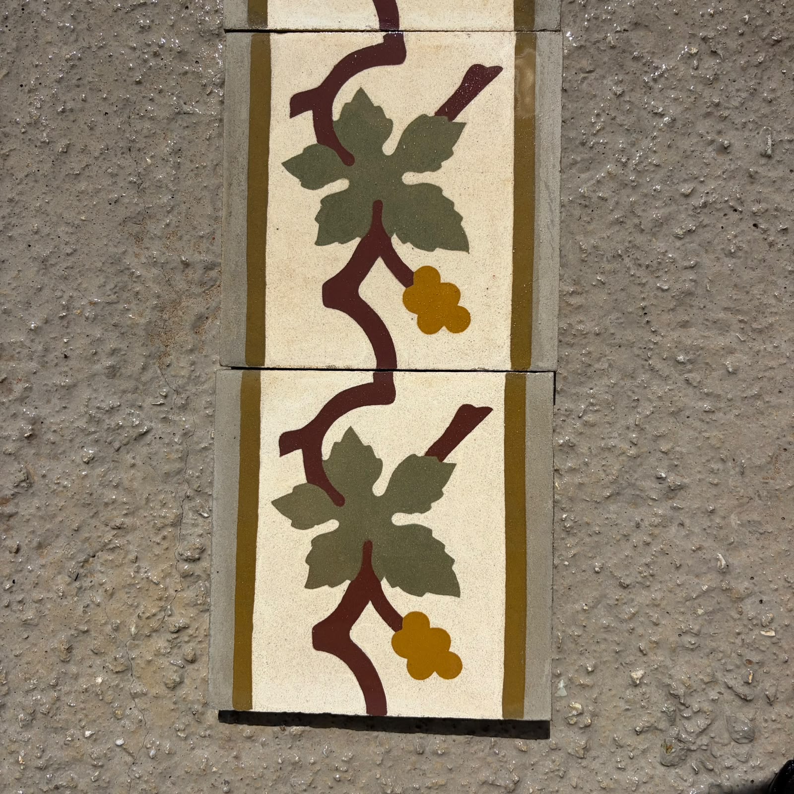 dettaglio decoro cornice