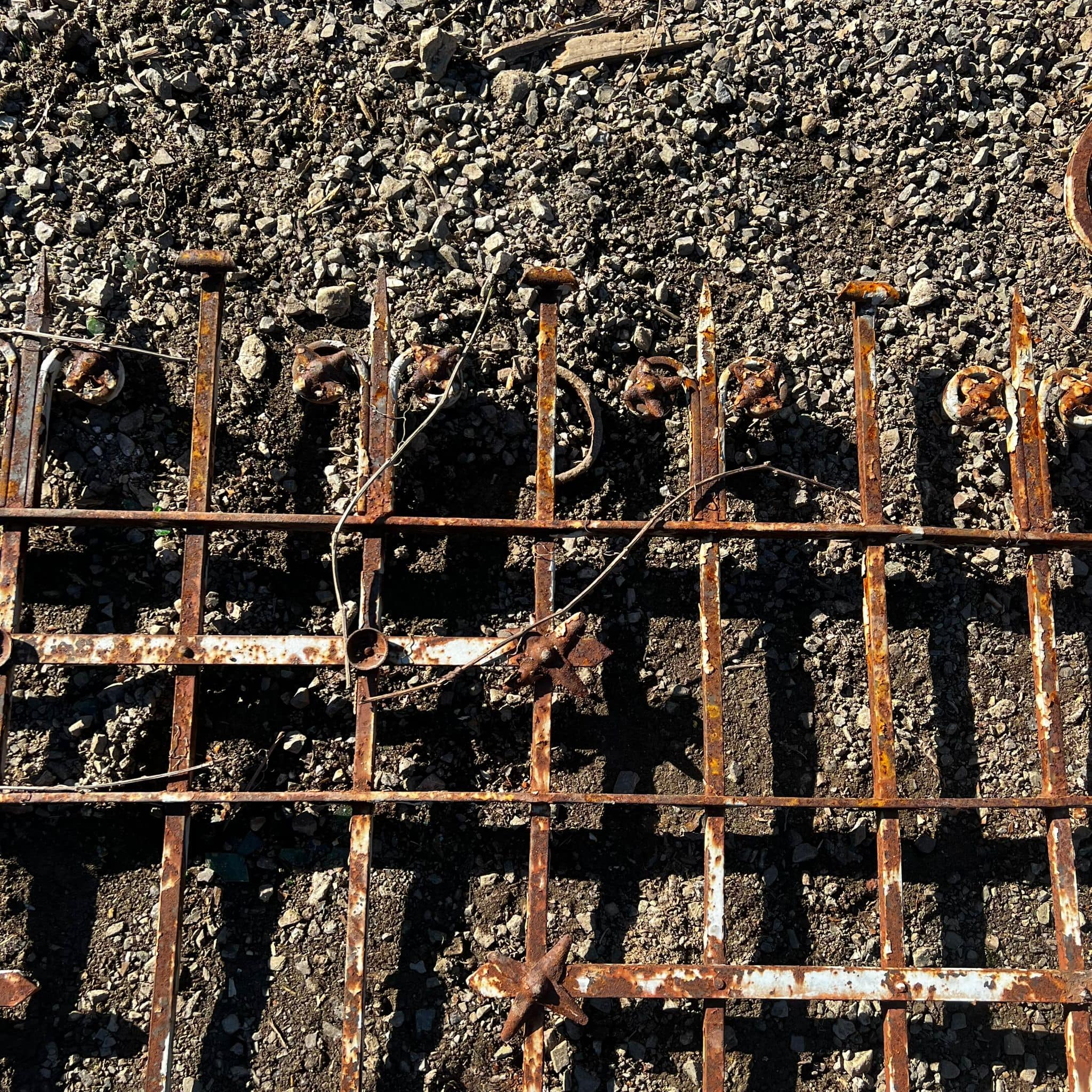 Cancello in ferro 335 cm