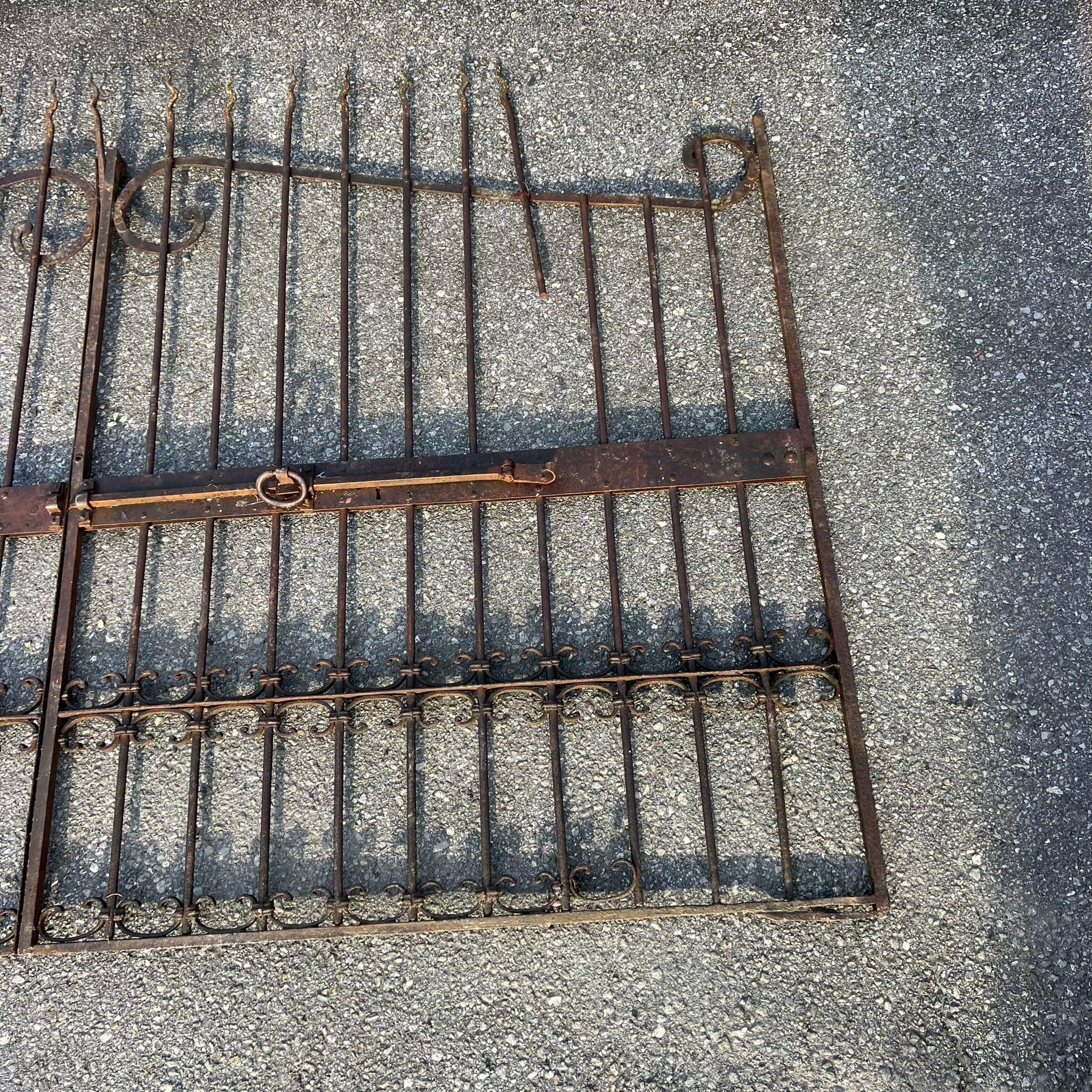 Cancello in ferro 310 cm