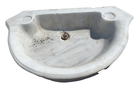 Antique sink in reclaimed marble - LAV 083