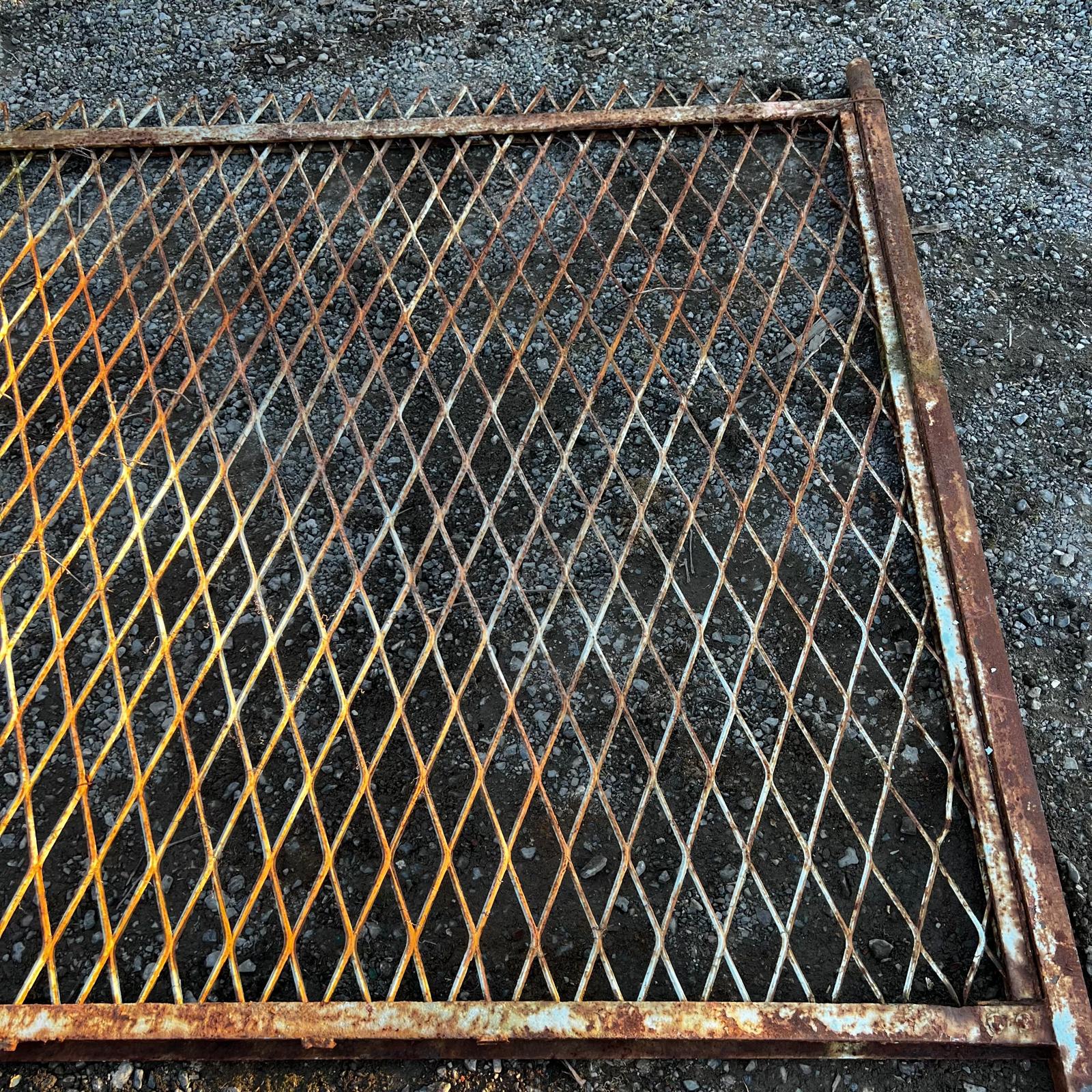 Cancello in ferro di recupero 490 cm