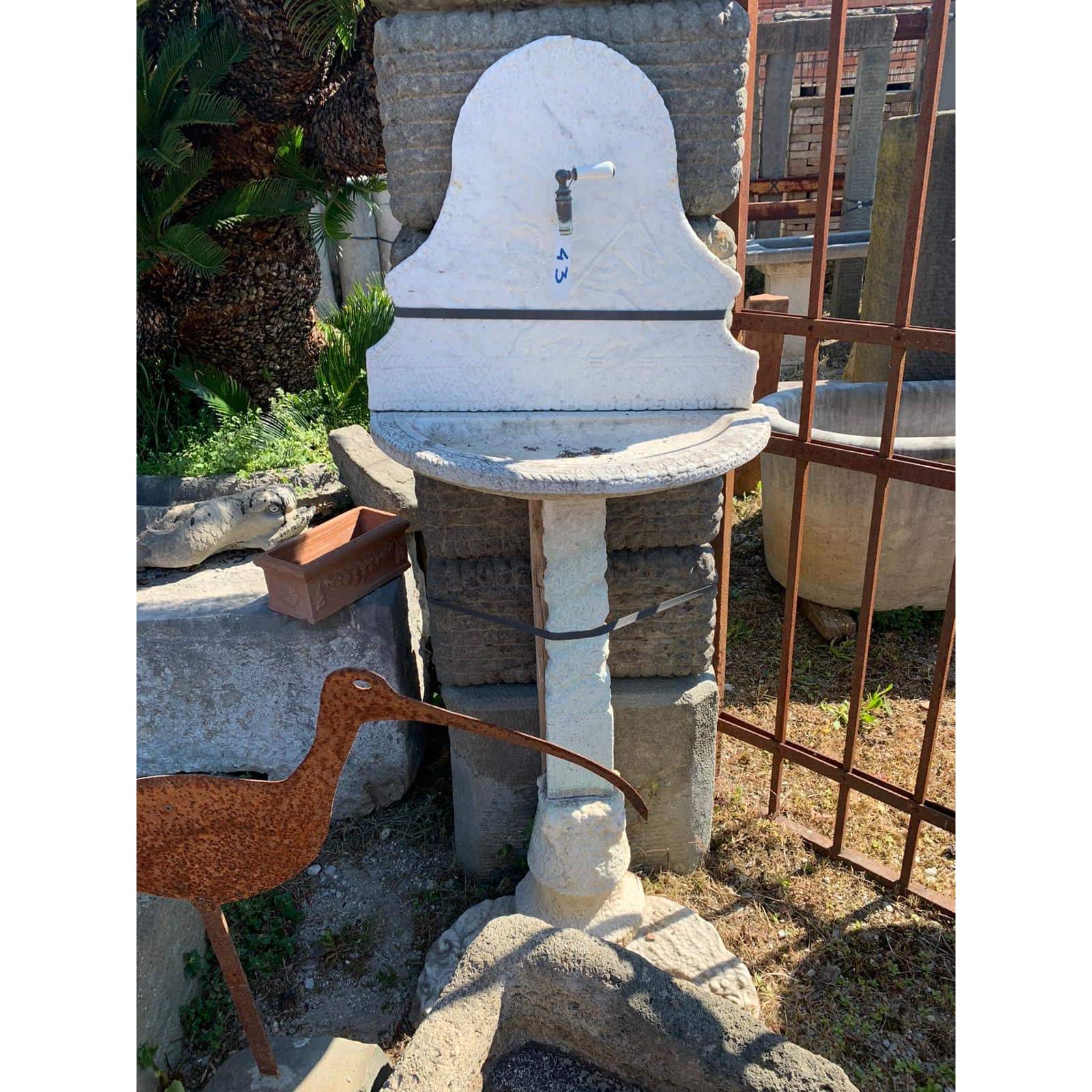 Ancient wall fountain