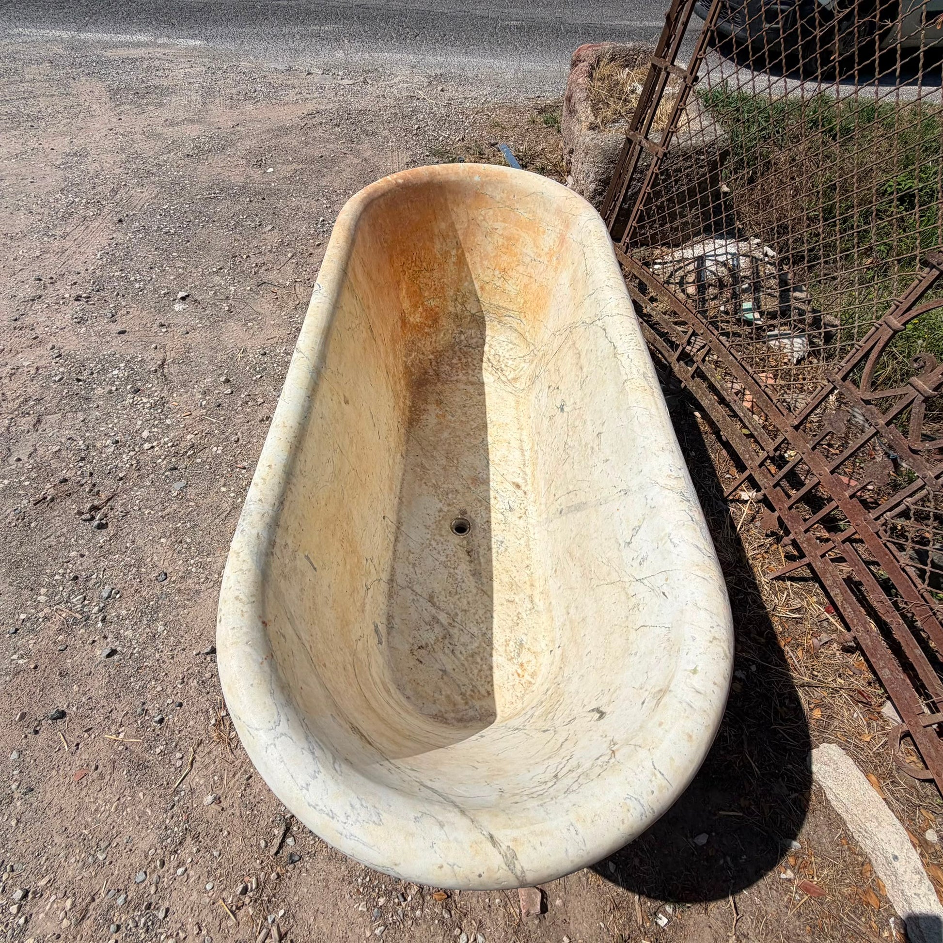 interno vasca marmo 174cm