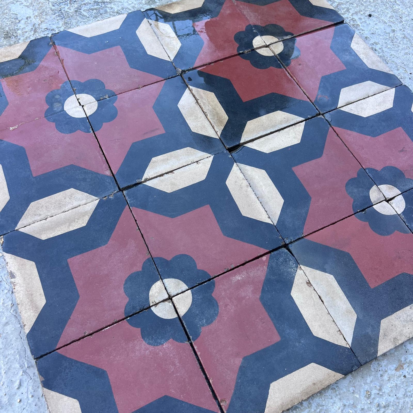 laterale cementine fiorite