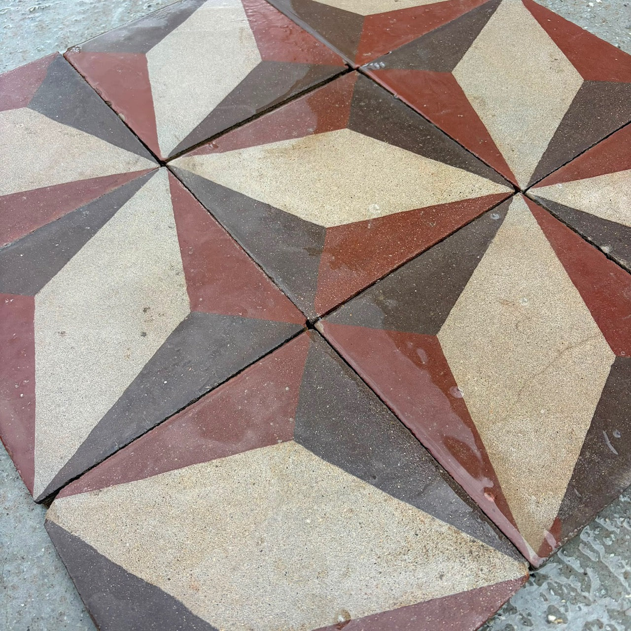 laterale cementine geometriche