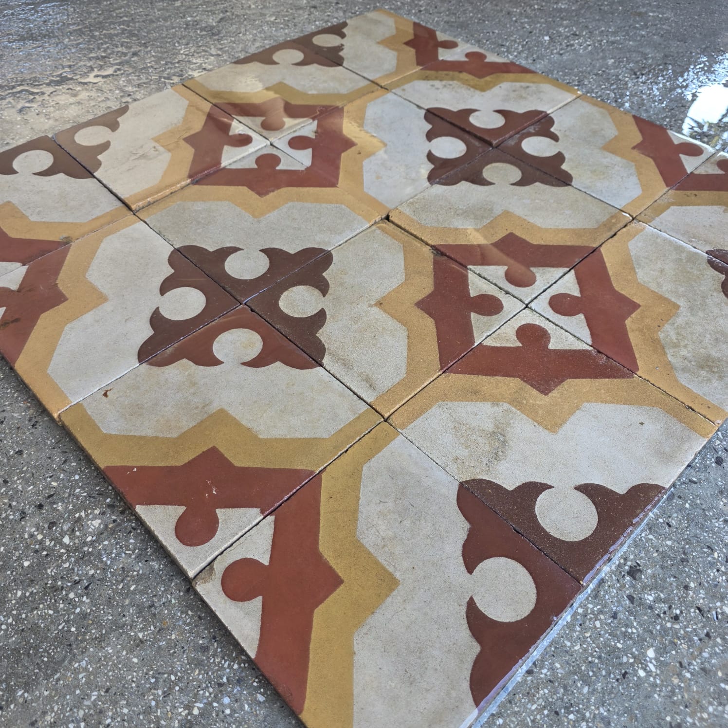 laterale cementine rosse arancioni
