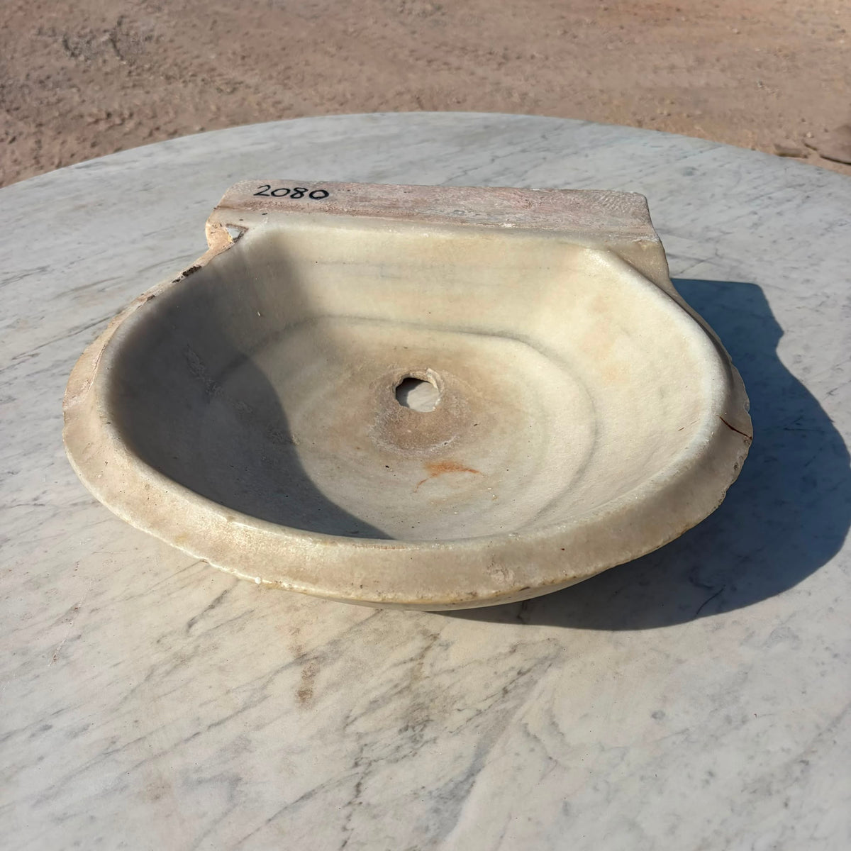 lavandino marmo 40 cm