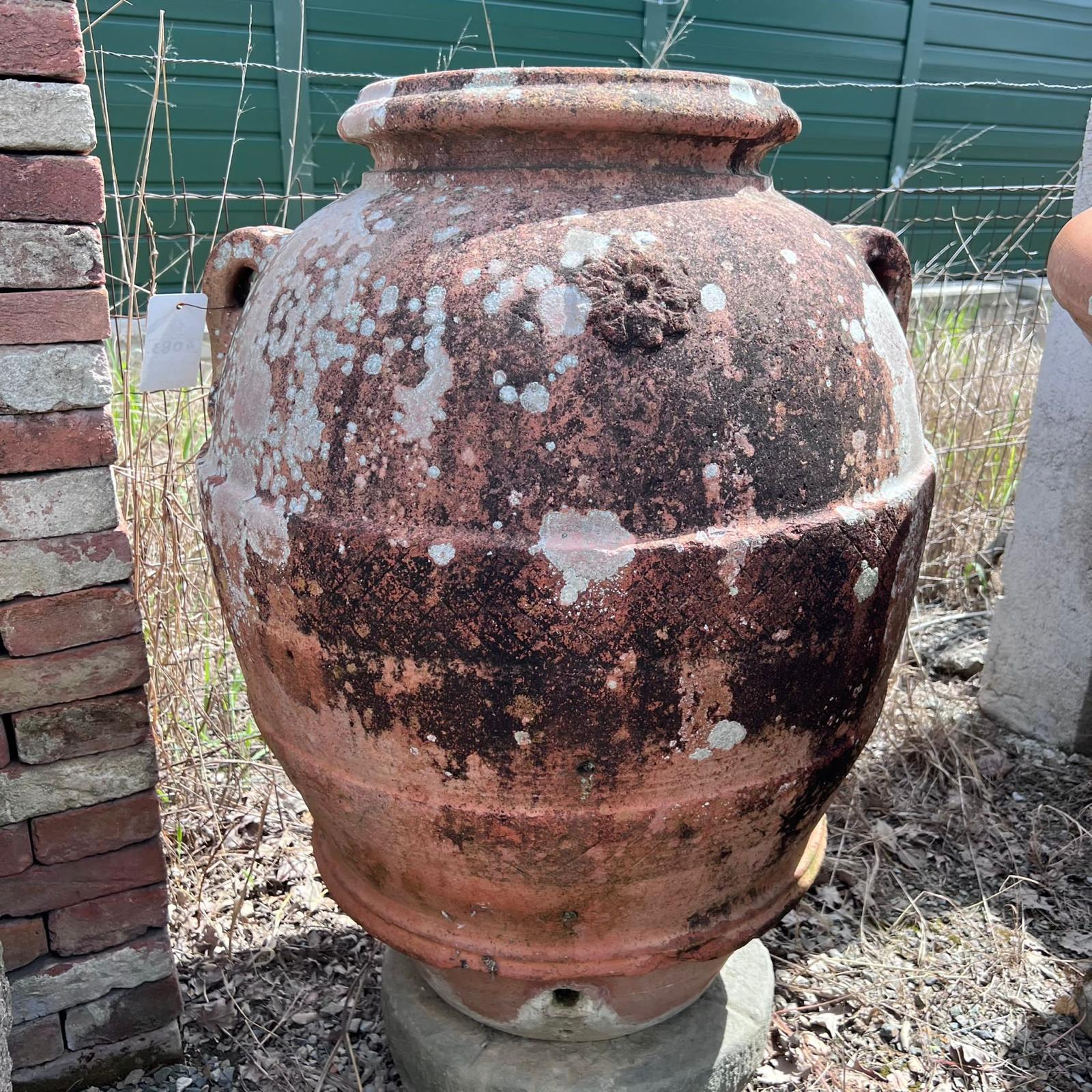 orcio in terracotta di recupero 