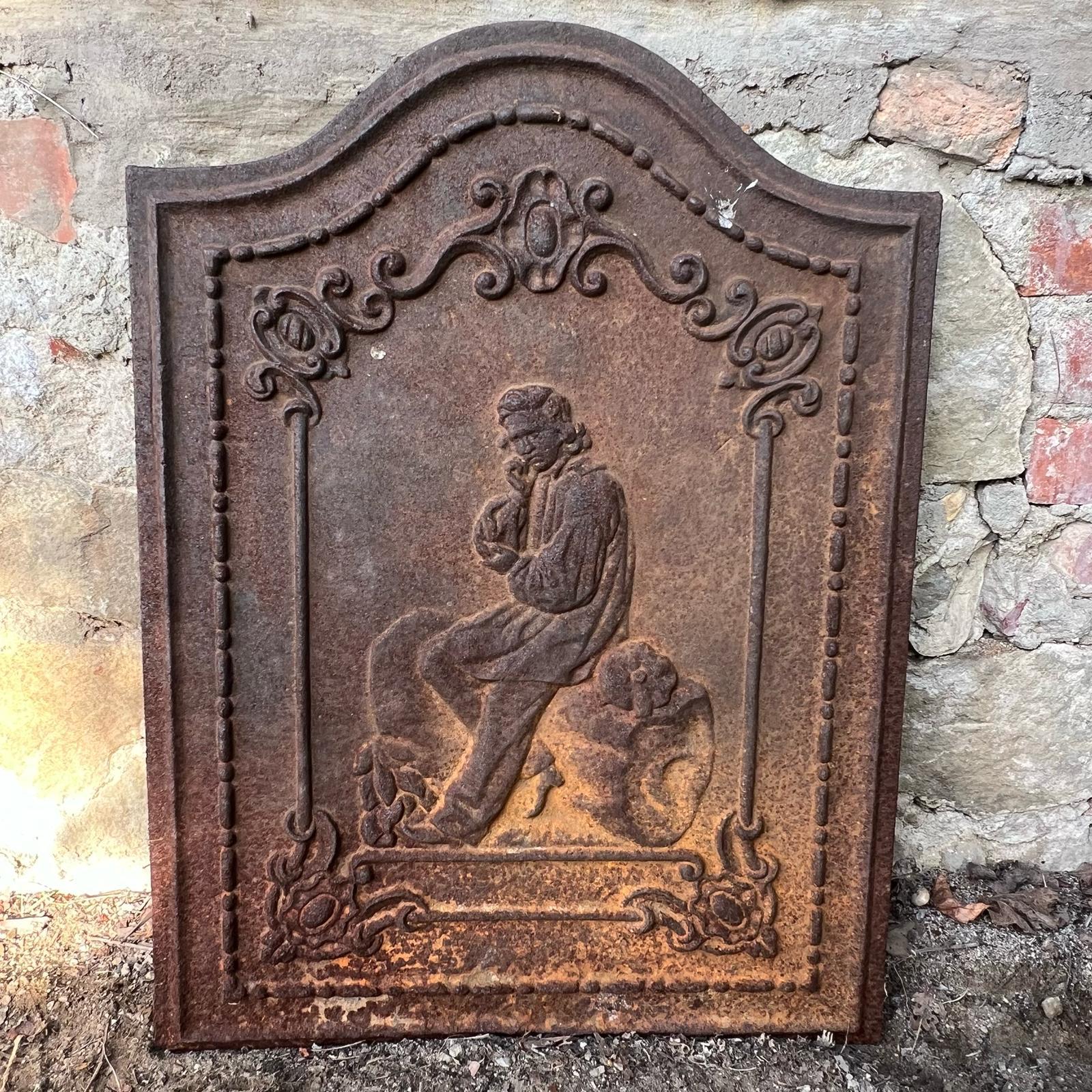 piastra da camino 47cm