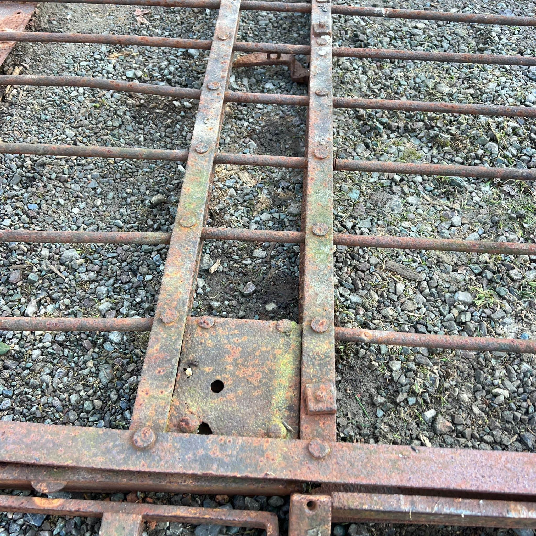 Cancello in ferro 374 cm