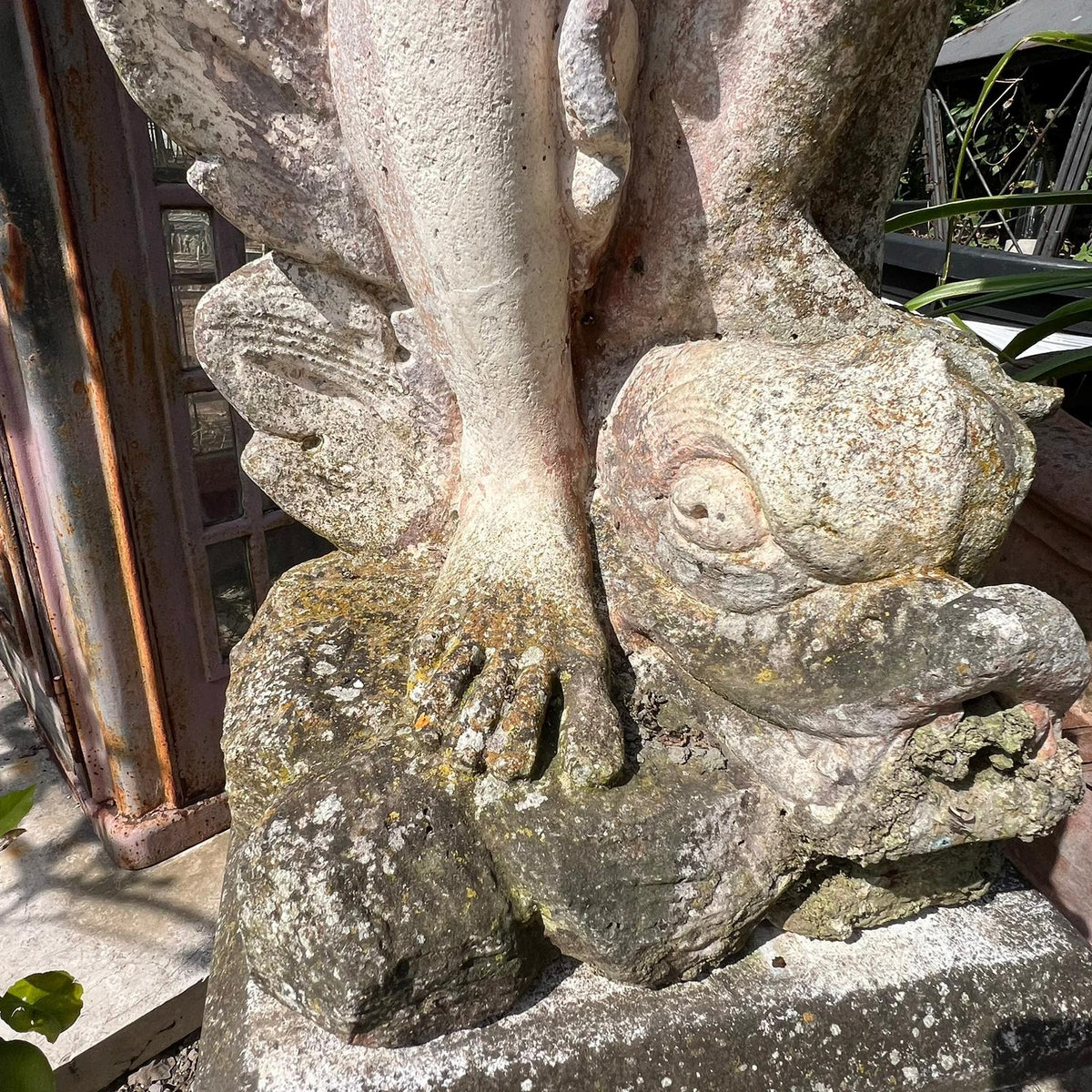 statua agglomerato dettaglio