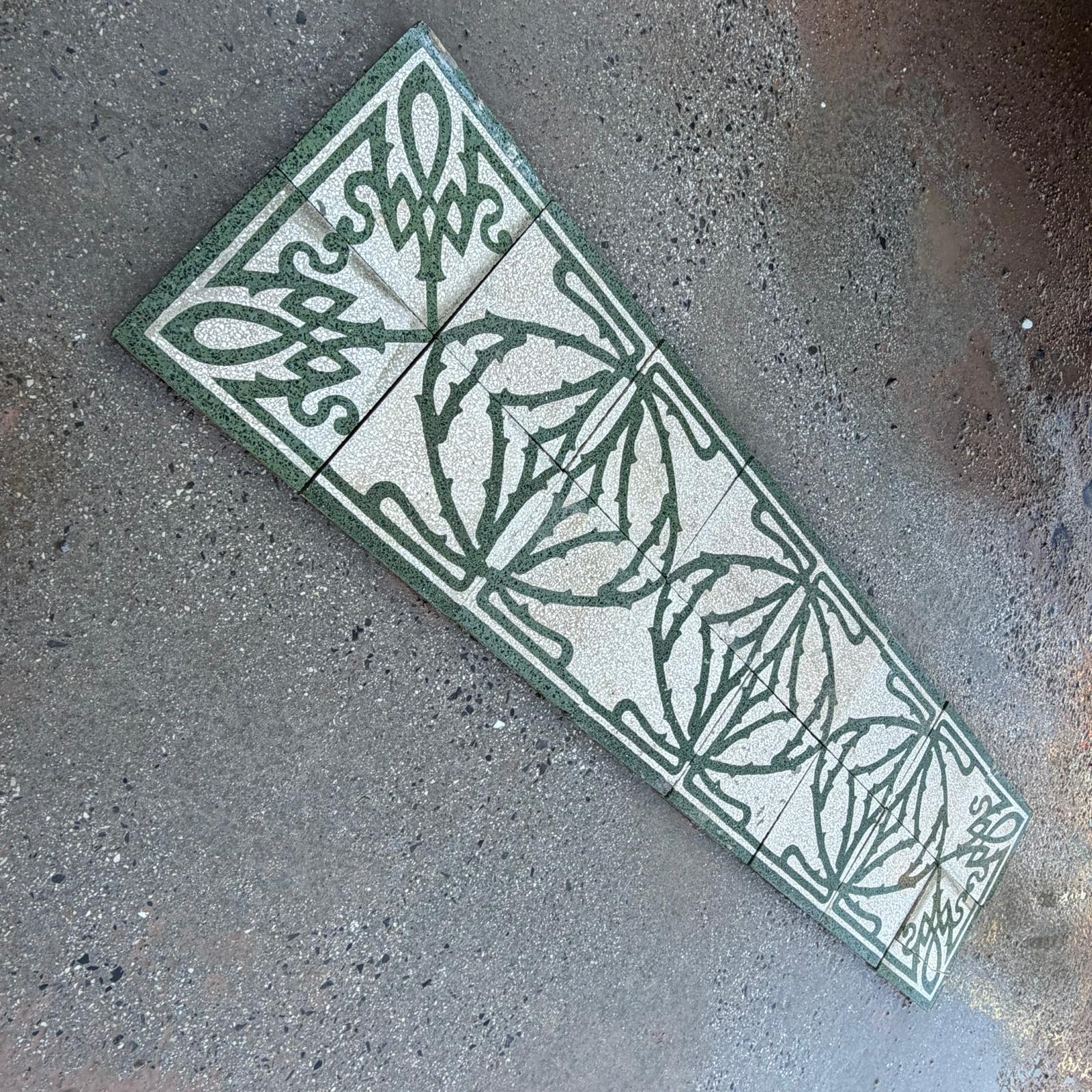 tappeto in graniglia prospettiva