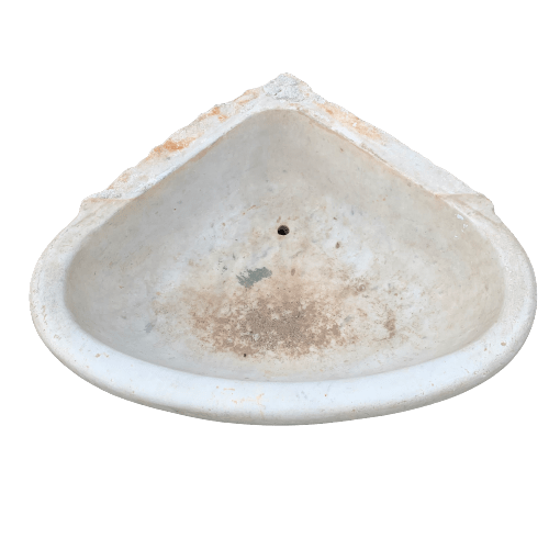 Lavandino angolare antico - LAV 080