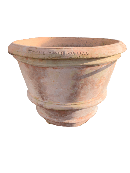 Antica conca con scritta