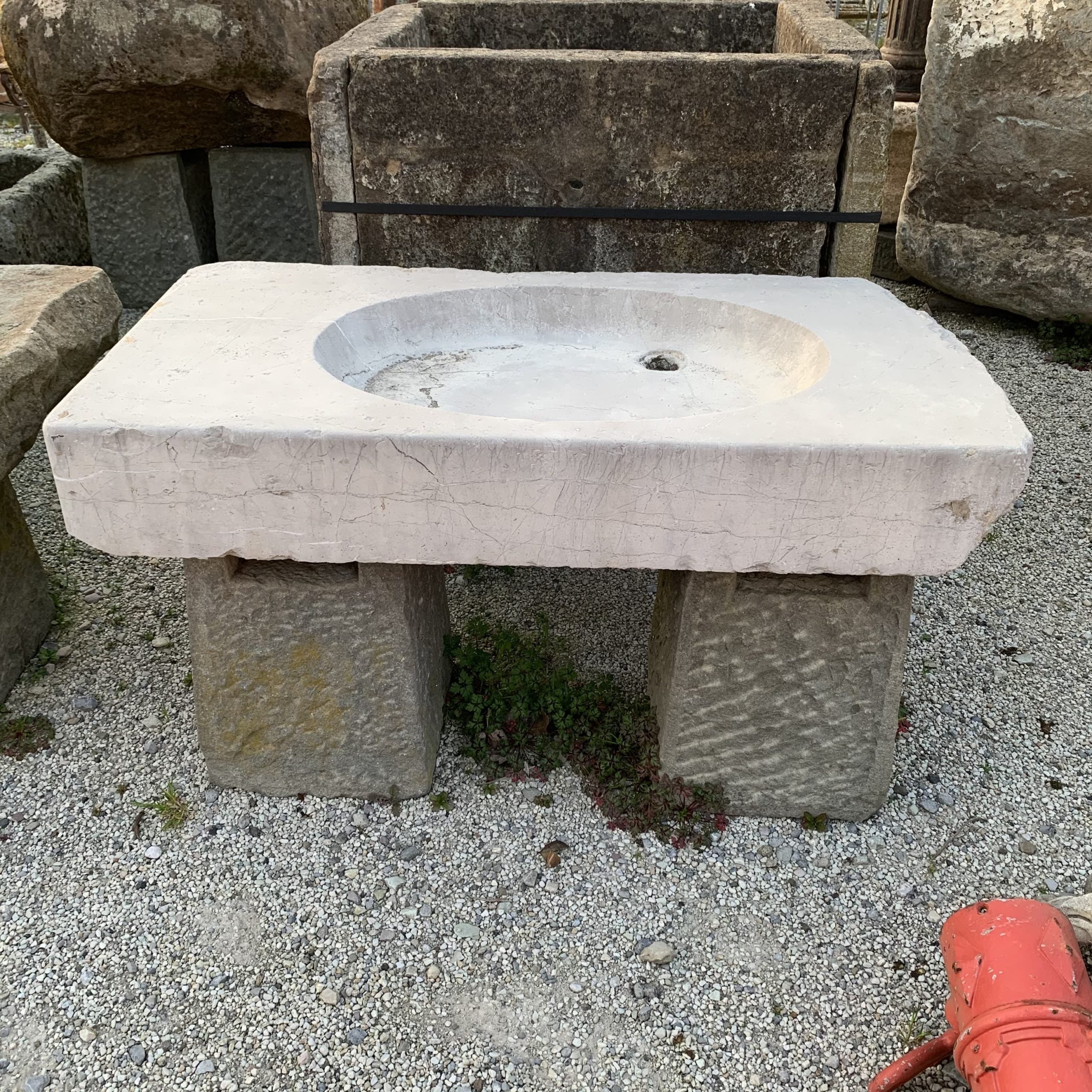 Antique sink from the early 19th century - LAV 066