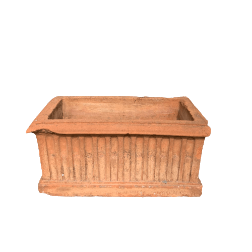 Antique Impruneta vase by Carlo Agresti